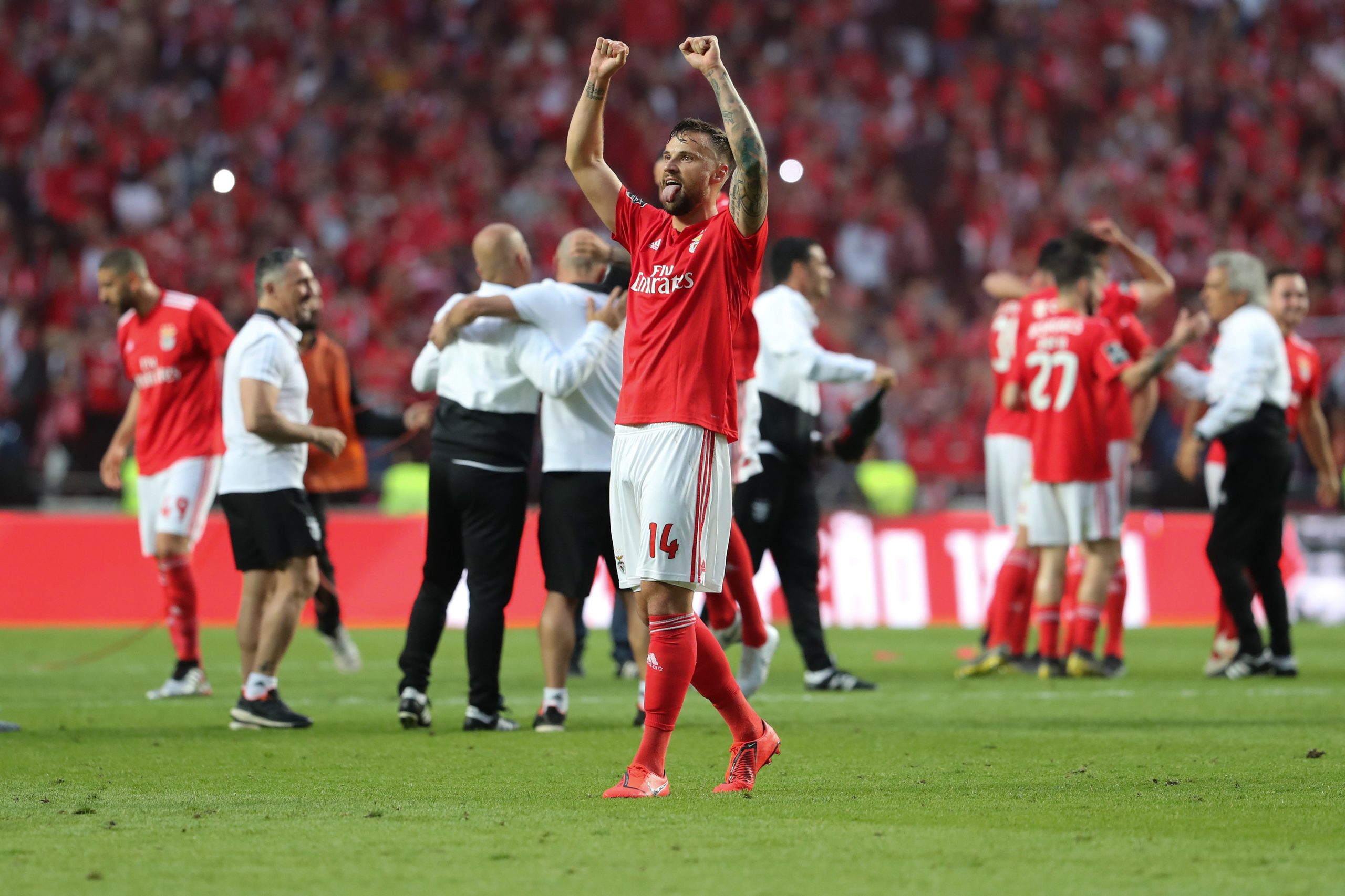 Benfica campeão: Presidente da FPF felicita clube pelo 37.º título