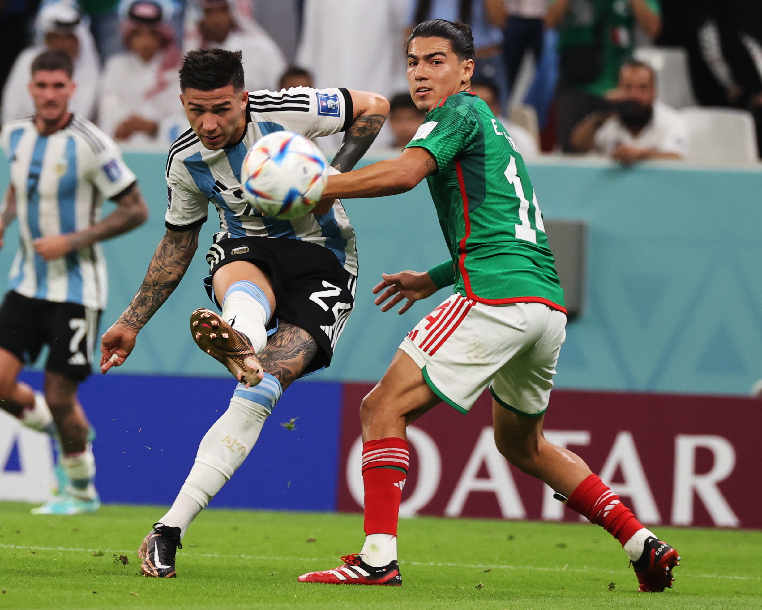 Mundial2022: Enzo Fernández na corrida ao melhor golo do torneio