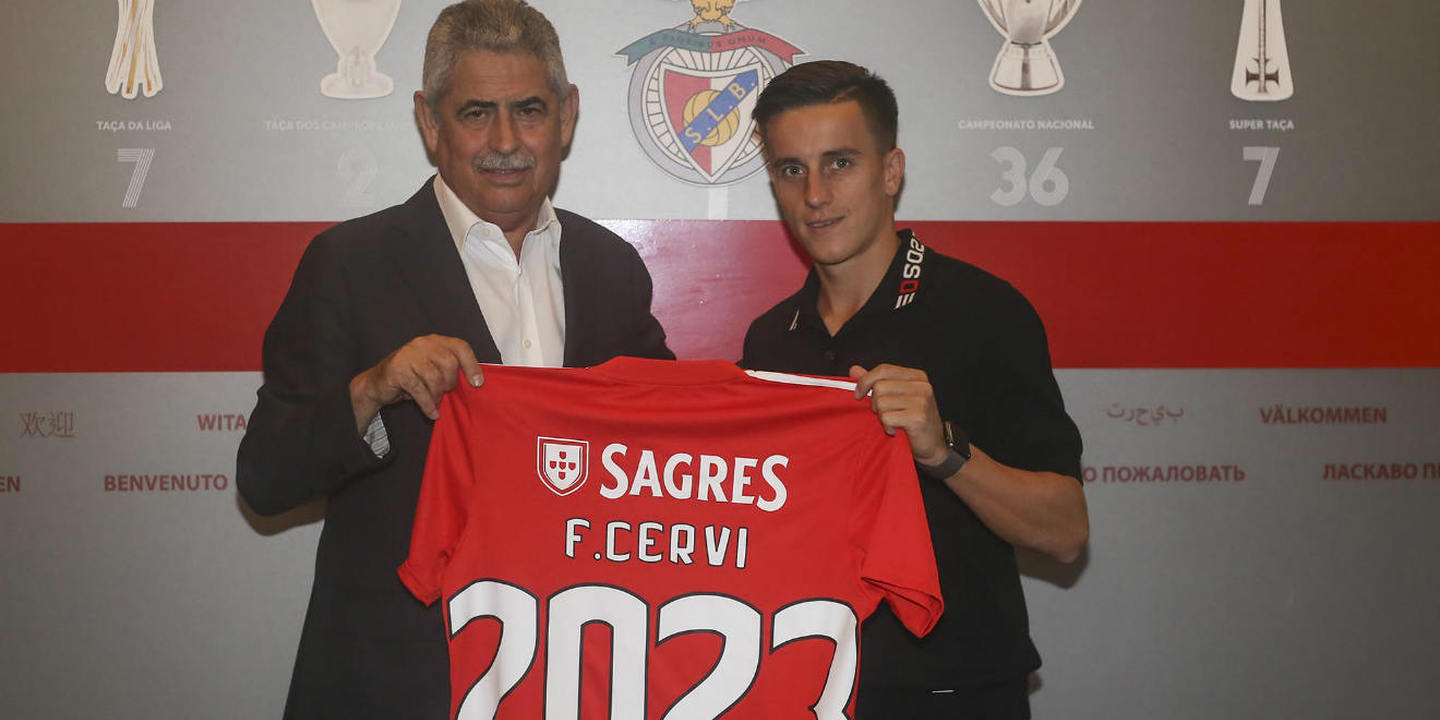 Franco Cervi renova contrato com o Benfica até 2023