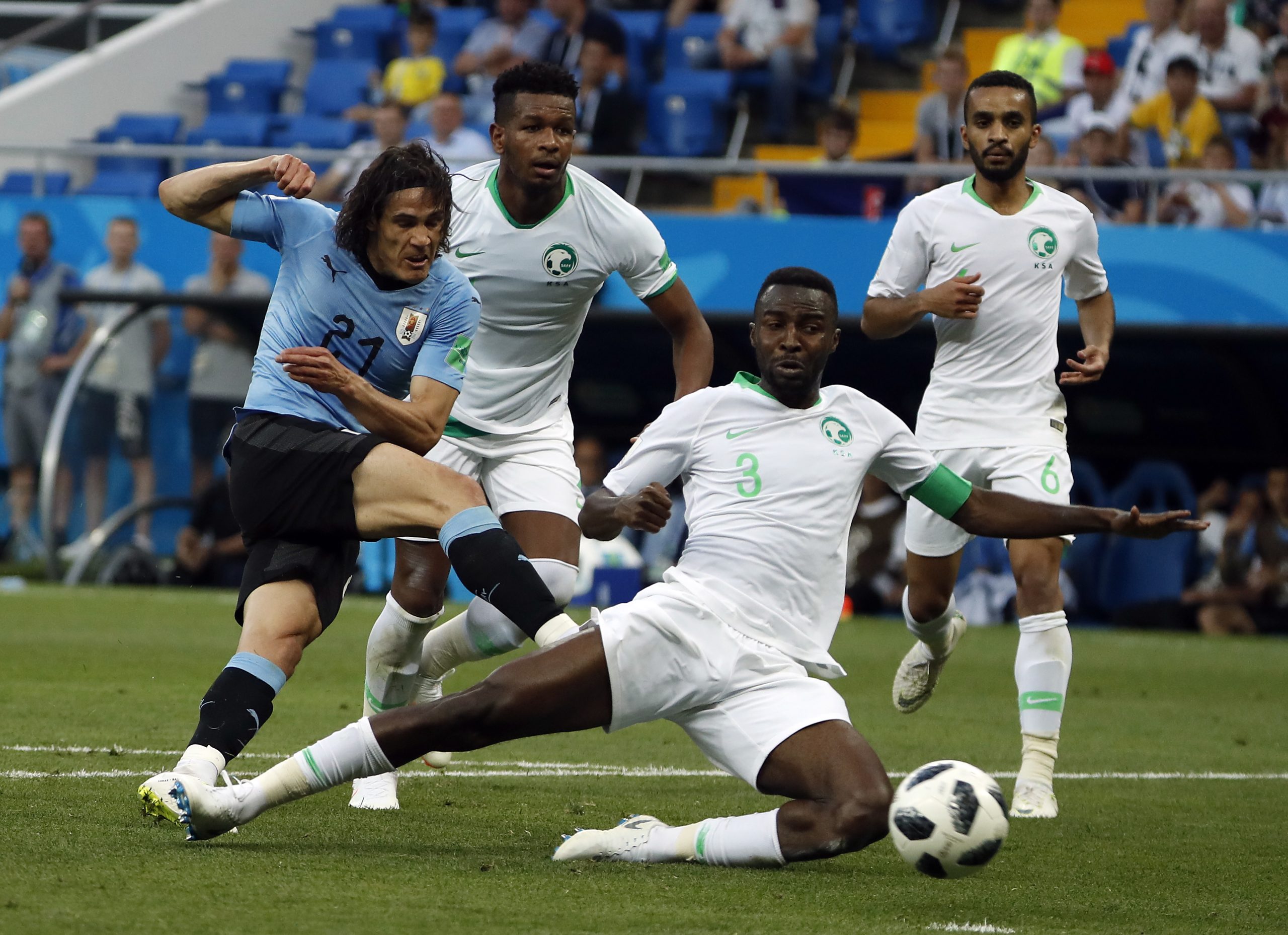 Mundial2018: Uruguai vence Arábia Saudita e apura-se para os ‘oitavos’ com a Rússia
