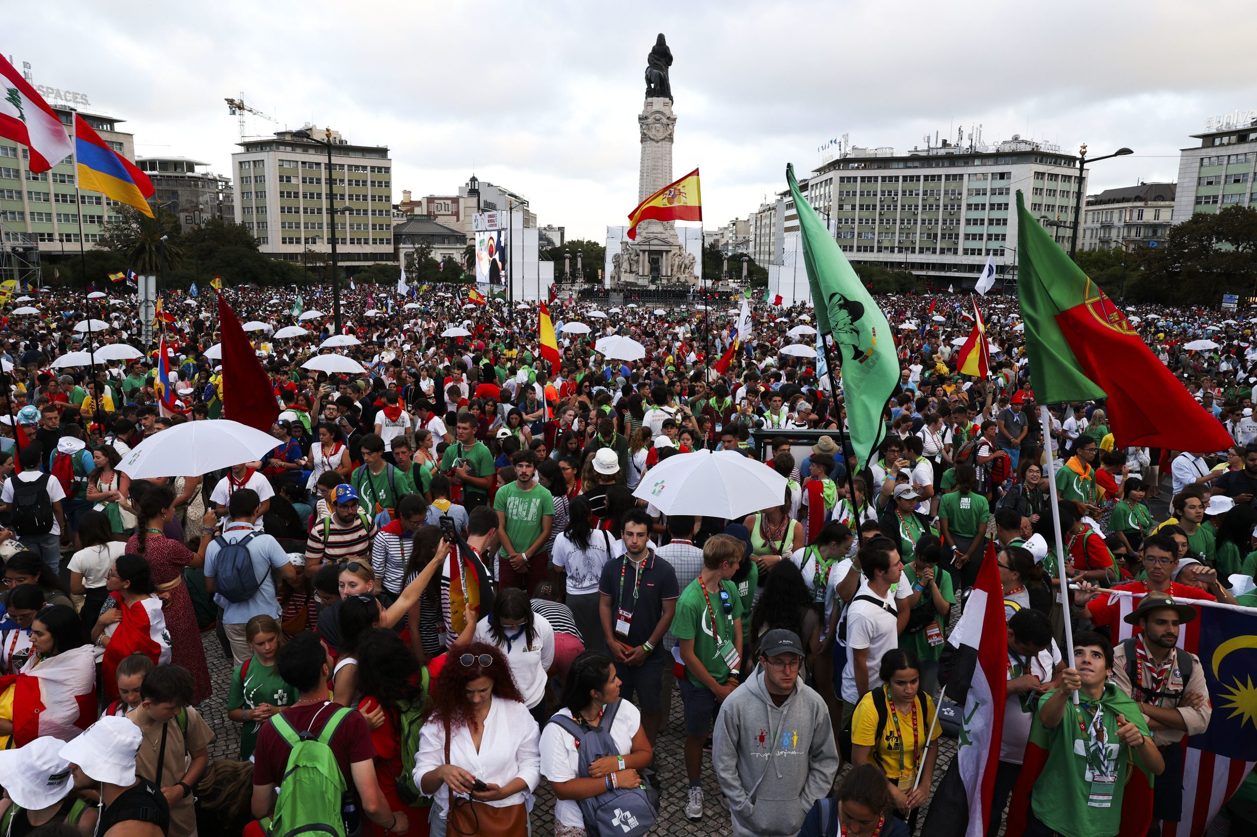 JMJ: Entre 600 a 700 mil pessoas circularam hoje por Lisboa