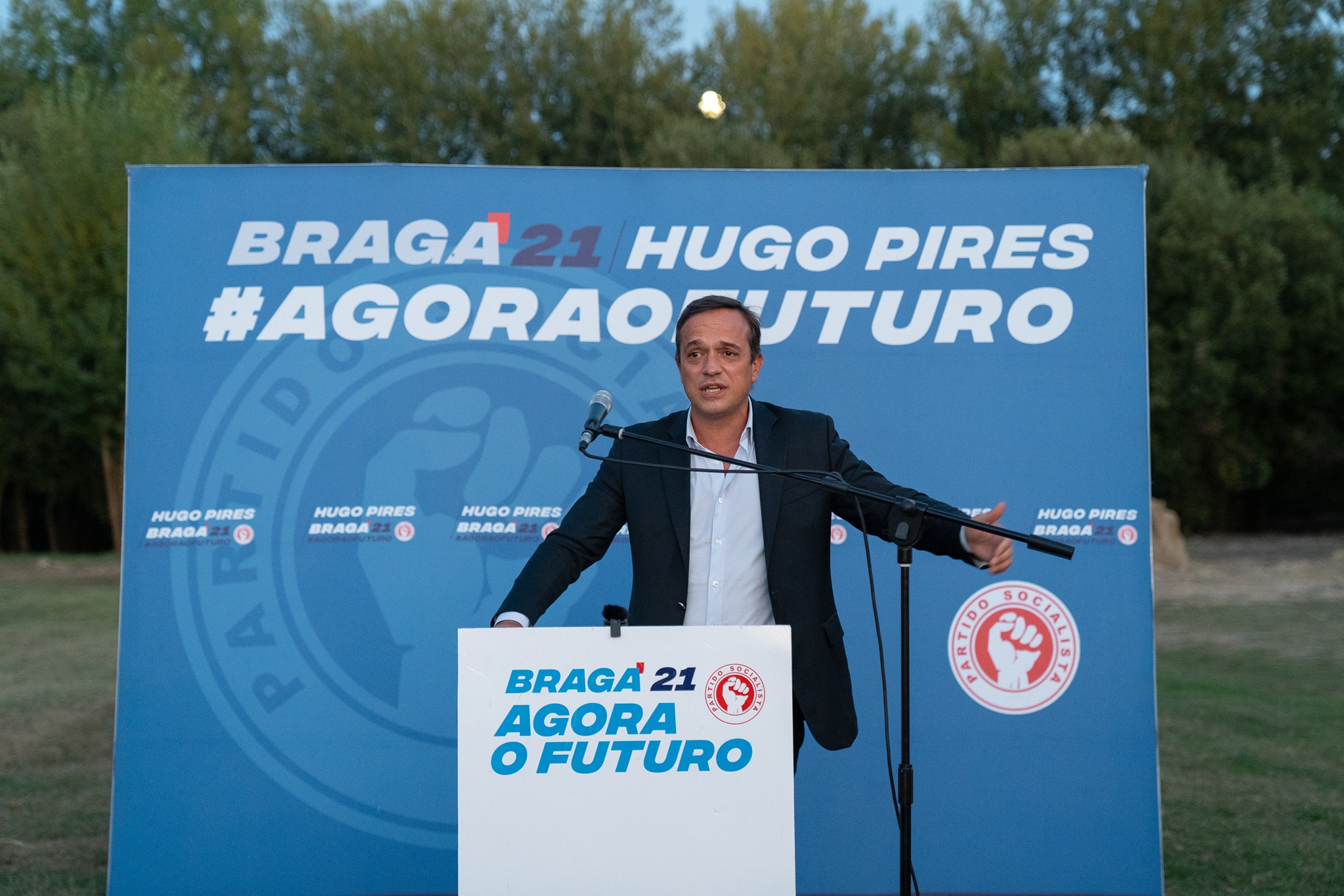 Autárquicas: Hugo Pires (PS) acusa Ricardo Rio de comprar prémios para Braga e ser candidato a prazo