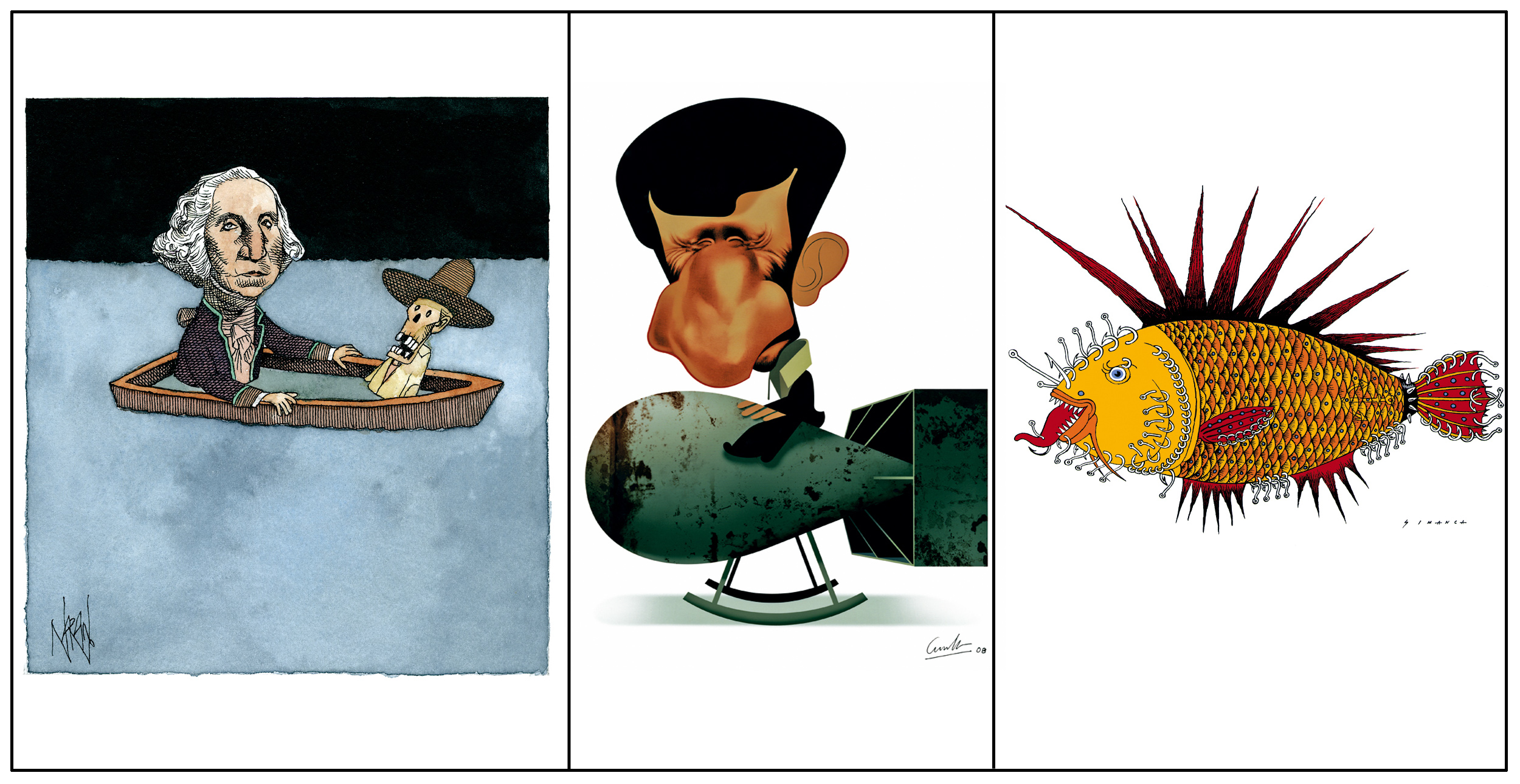 WORLD PRESS CARTOON prolongada até final de agosto nas Caldas da Rainha
