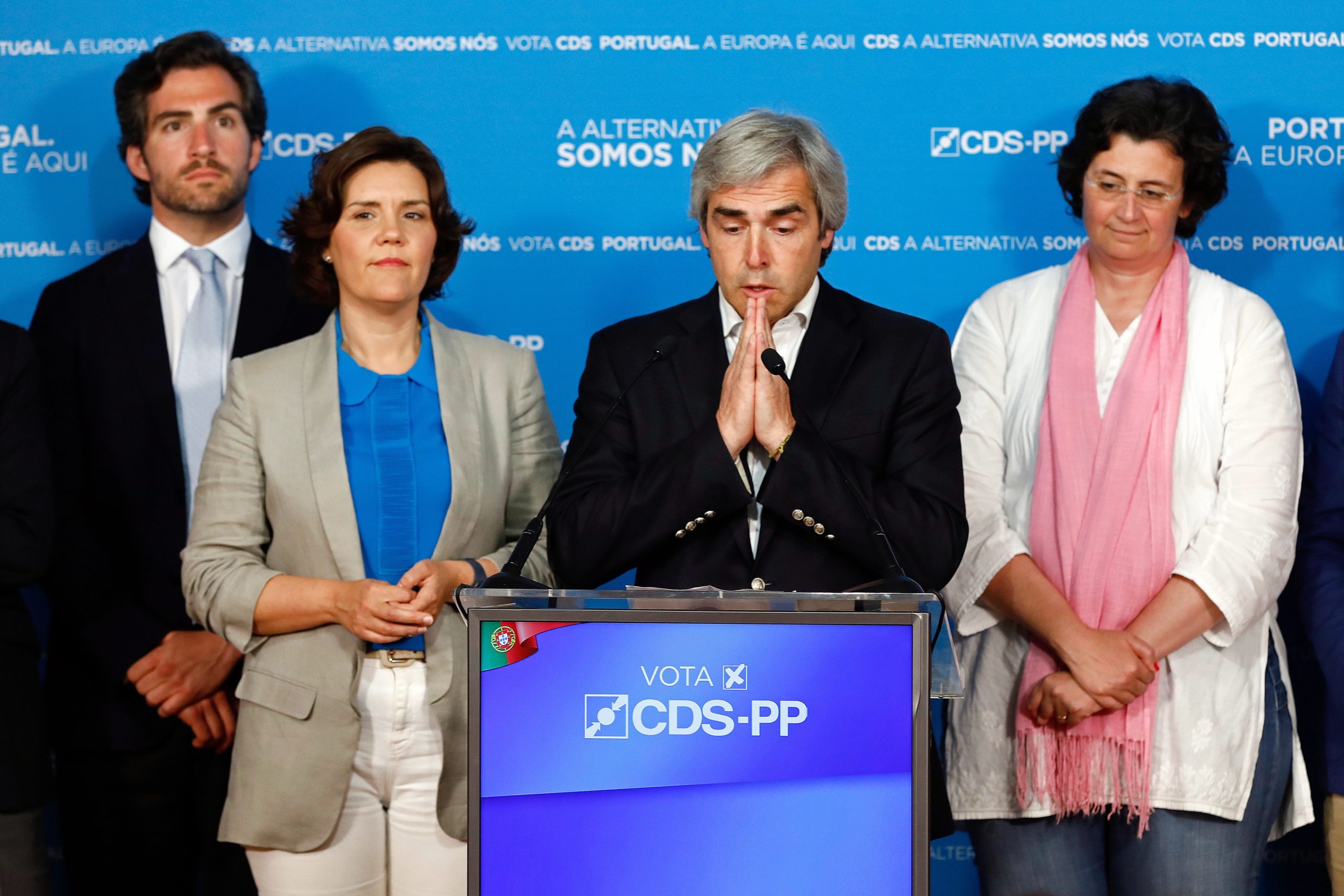 Europeias: Nuno Melo assume derrota do CDS, o “responsável sou eu”