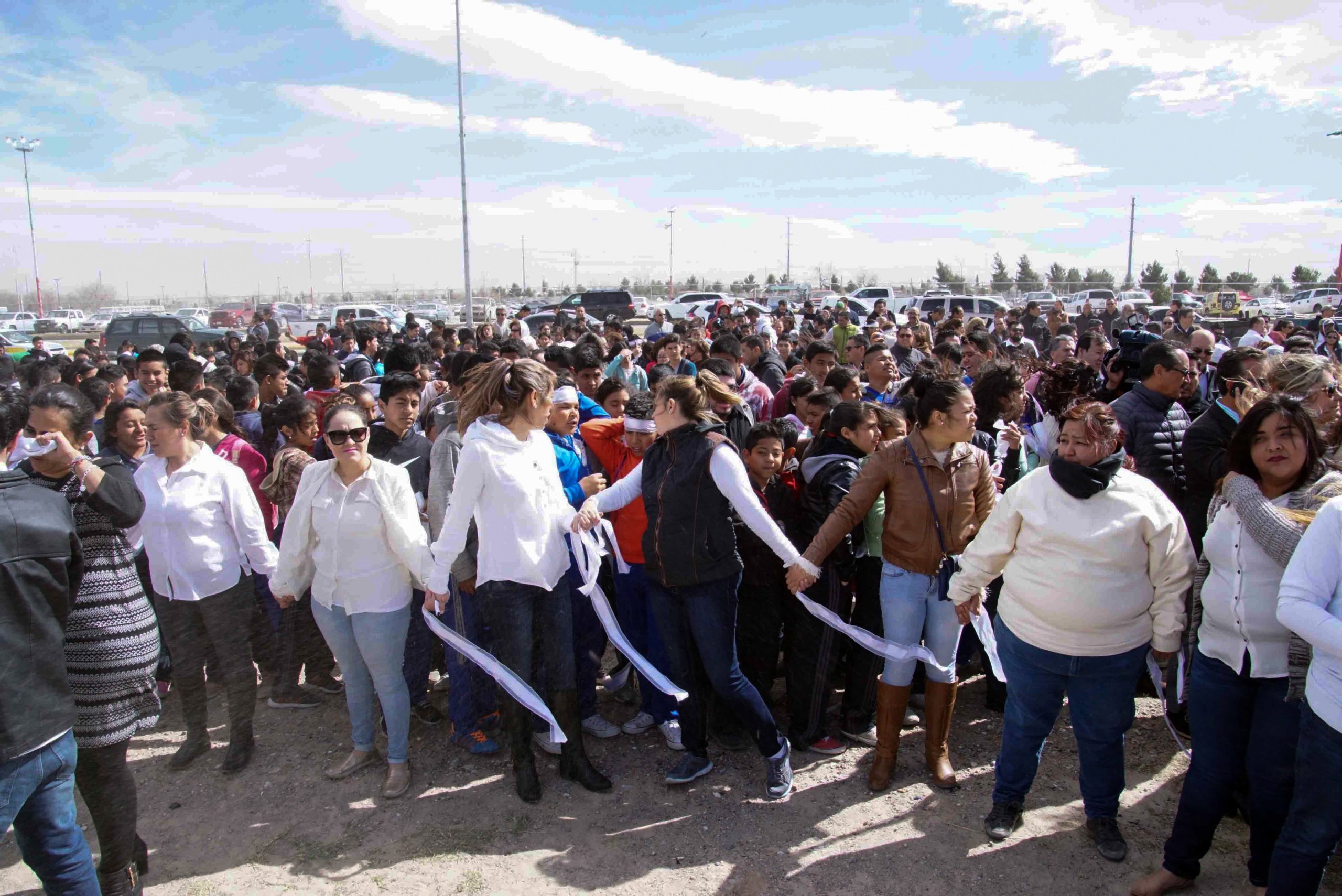 México: Um muro de pessoas contra o muro real que se avizinha