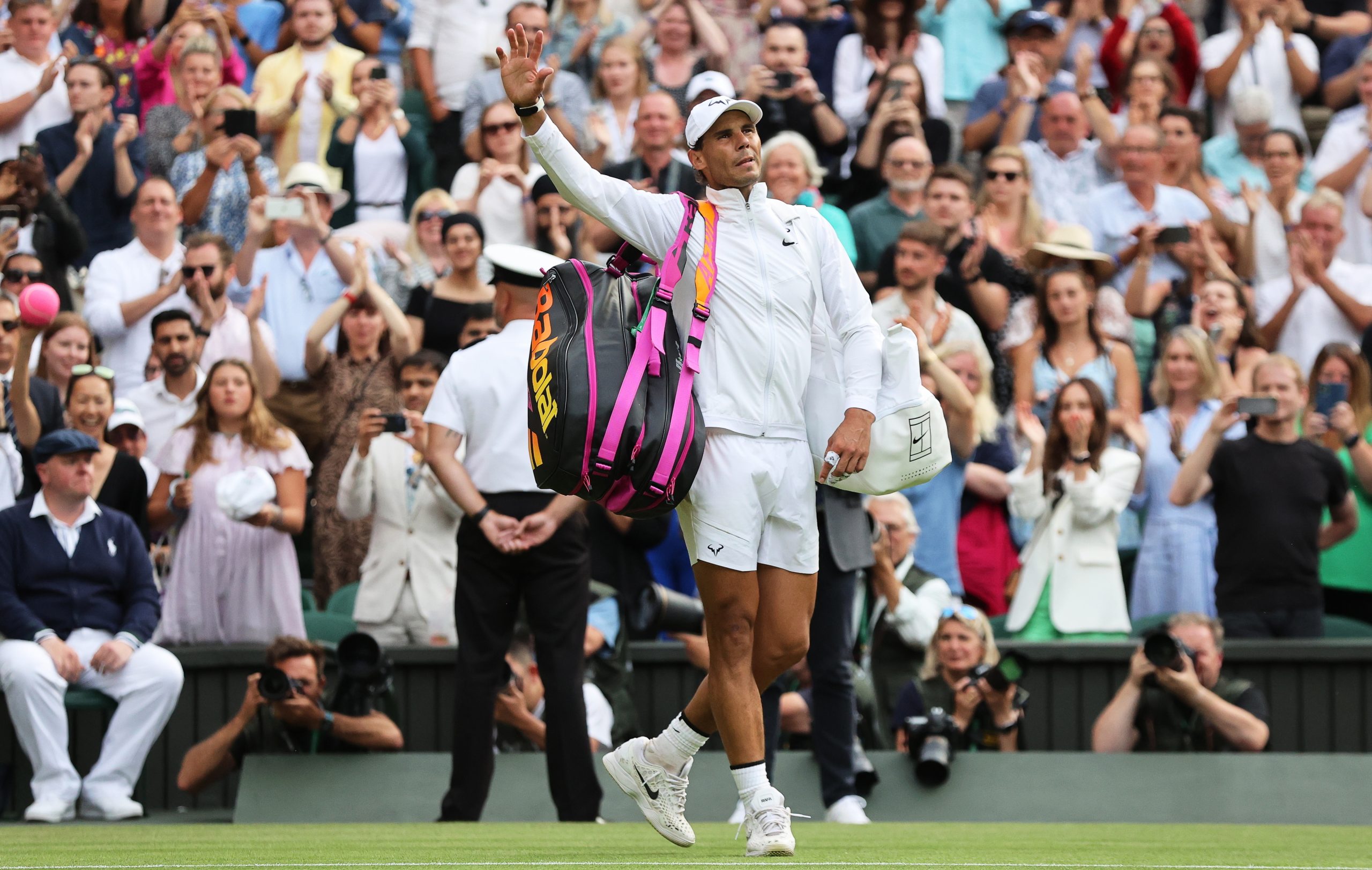 Wimbledon: Rafael Nadal vence Taylor Fritz e segue para as meias-finais