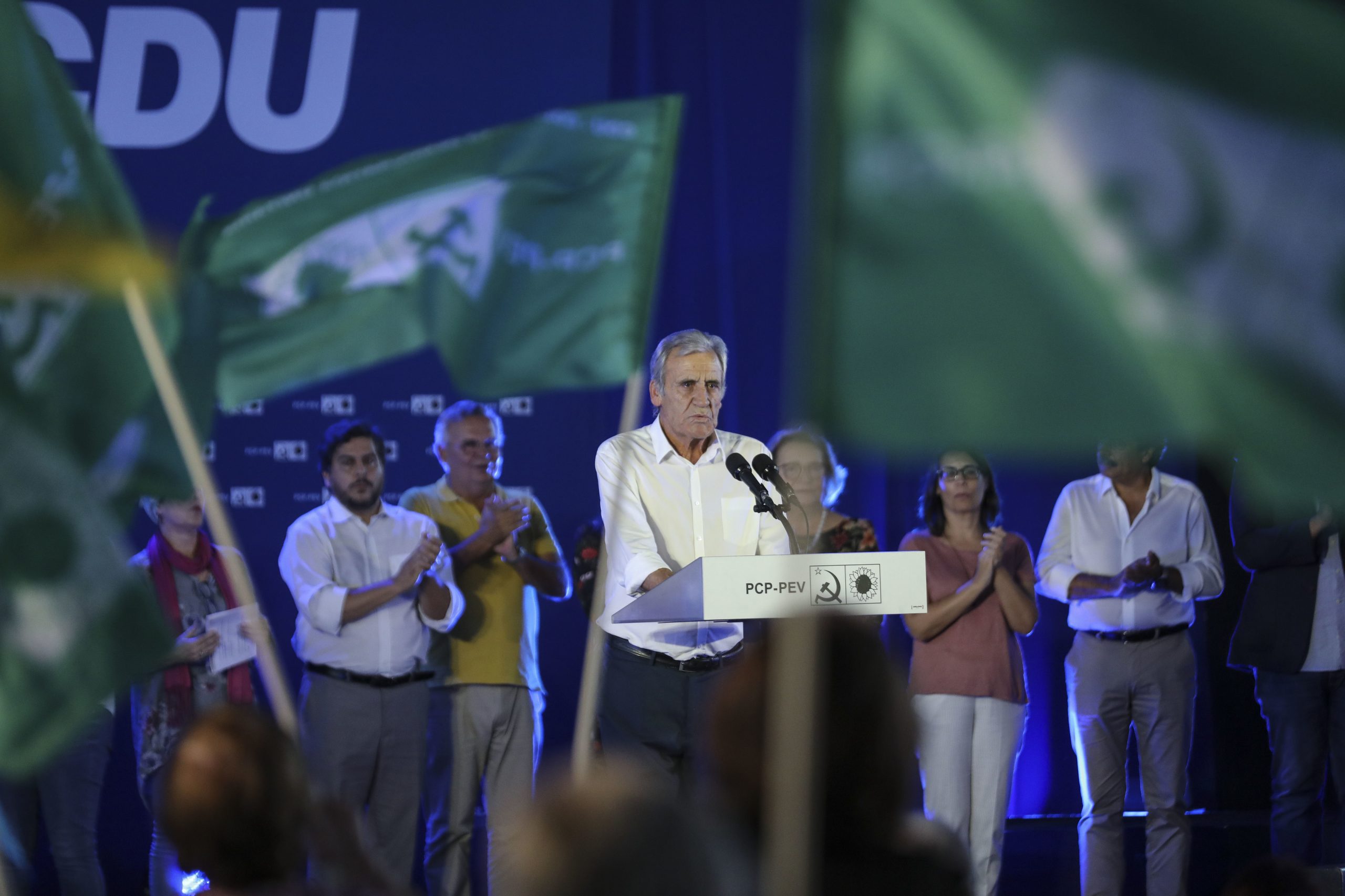 Eleições: Jerónimo de Sousa avisa que a escolha será entre direitos ou recuo à direita