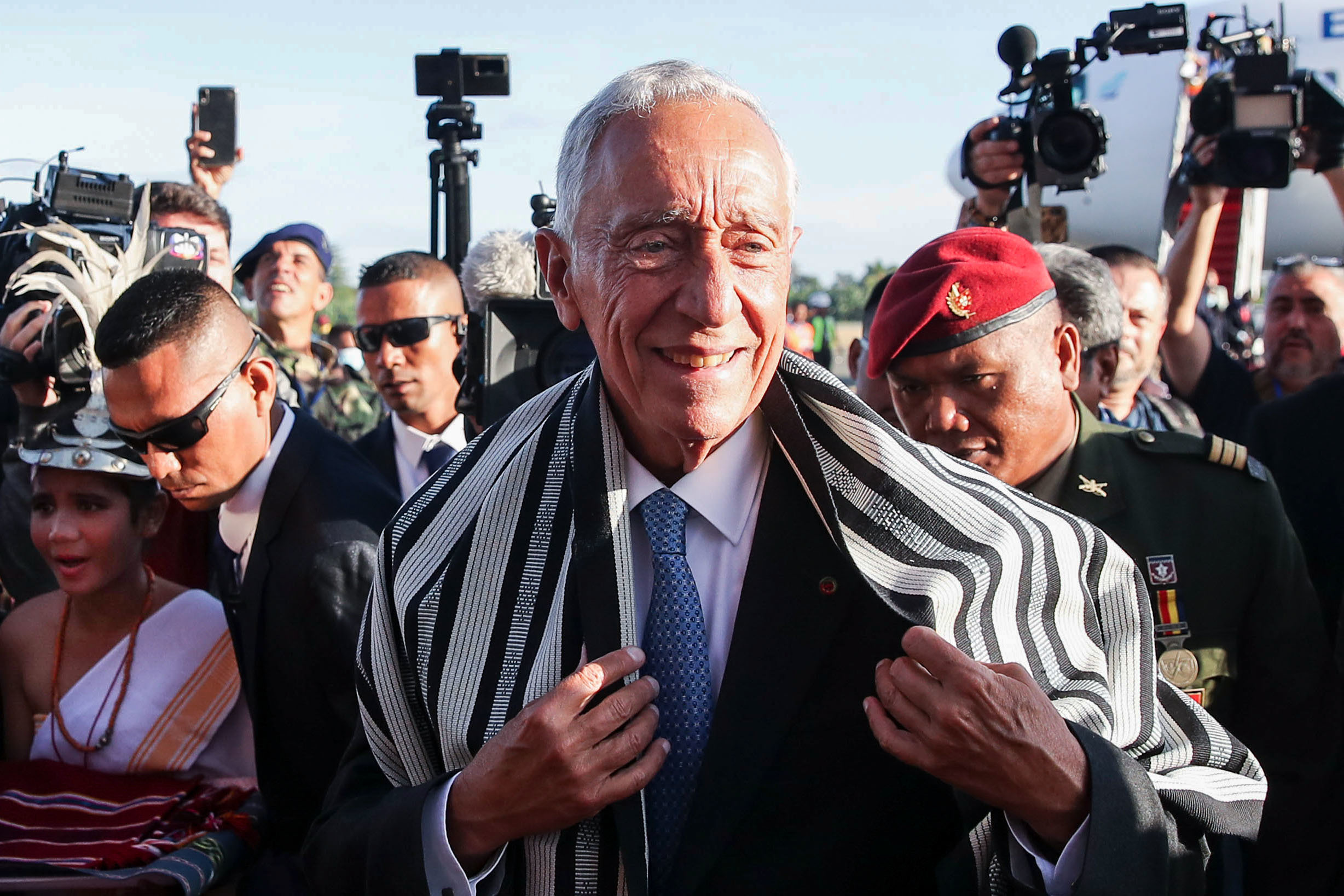 Timor-Leste: “Vamos fazer ainda mais”, promete Marcelo à chegada a Díli