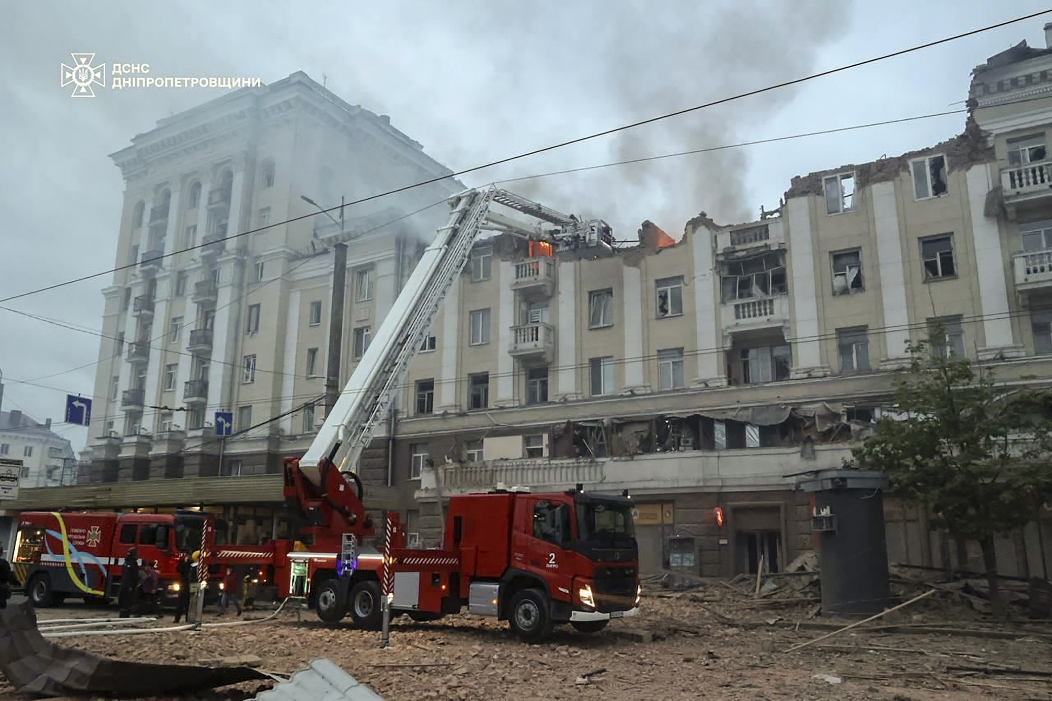 Ucrânia: Pelo menos oito mortos em ataque russo com mísseis a Dnipropetrovsk