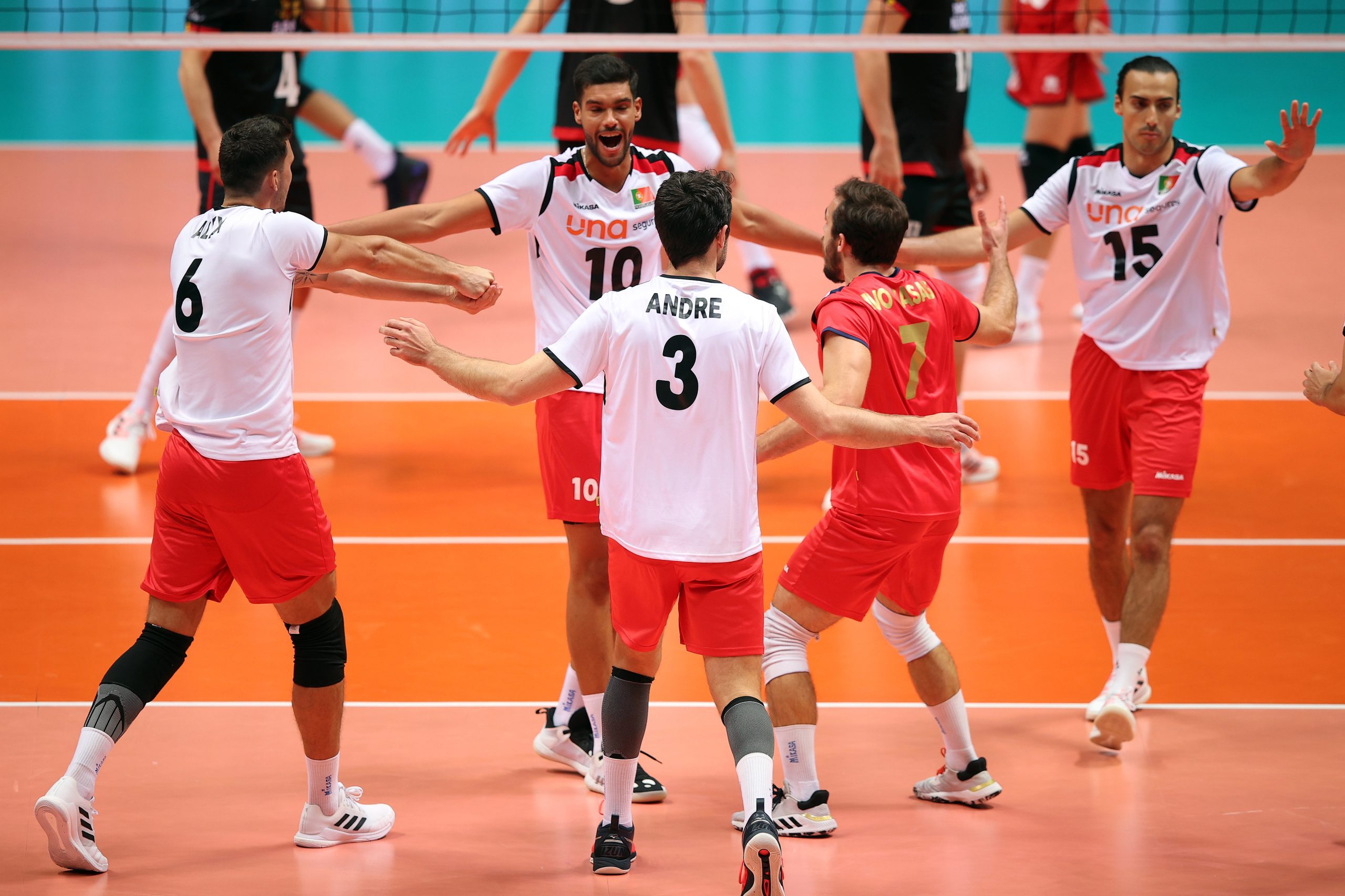 Portugal vence Bélgica e soma primeiros pontos no Europeu de voleibol