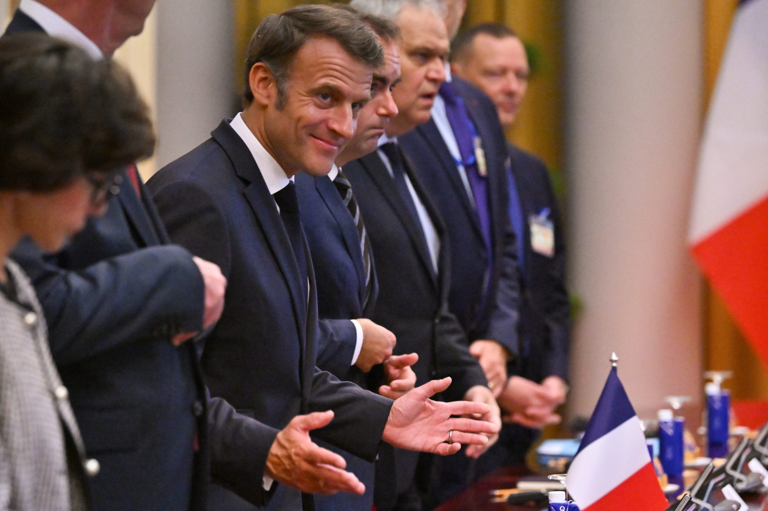 Macron defende reconhecimento do Estado palestiniano como “exigência política”