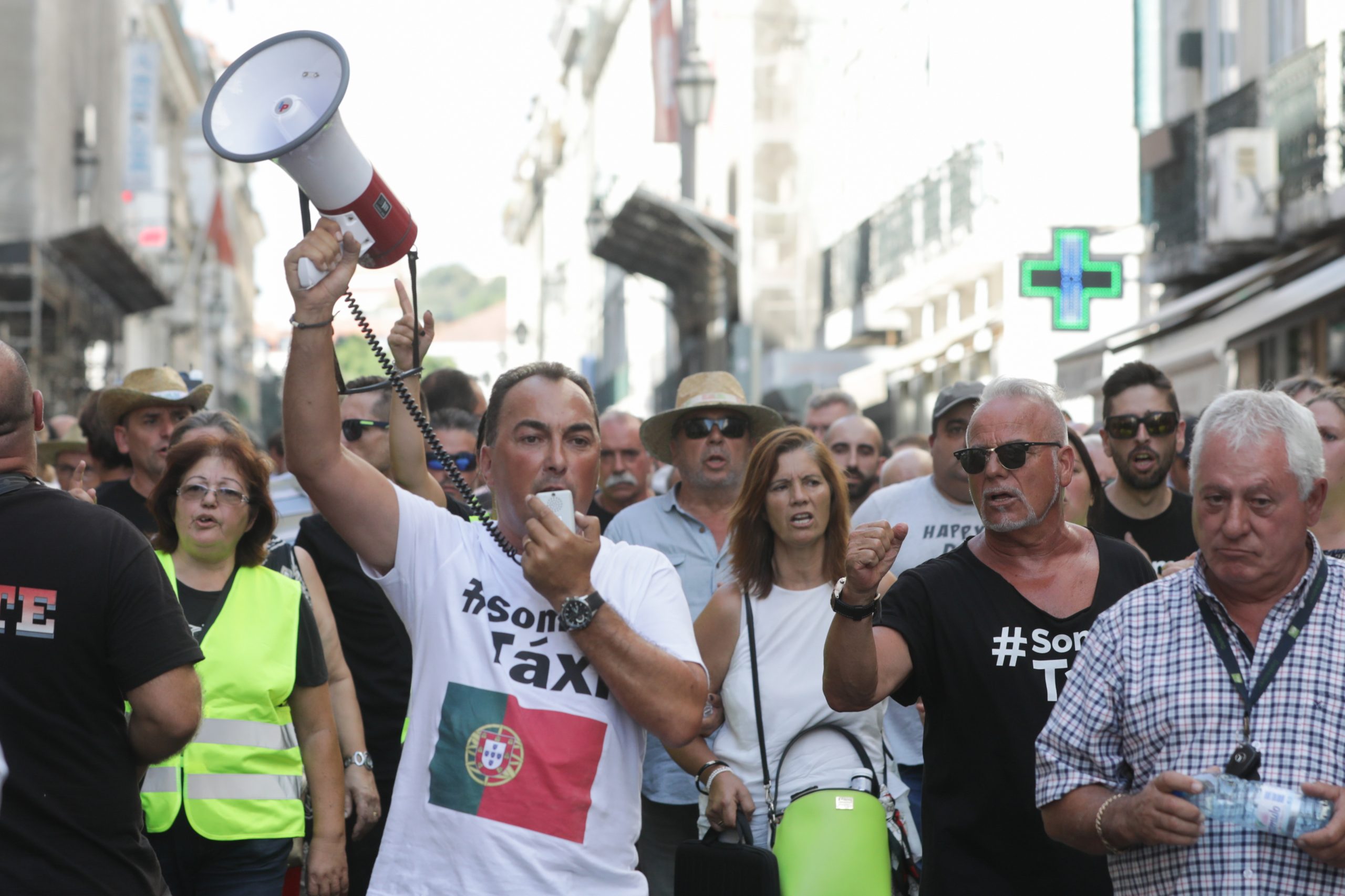 Táxis: Polícia preparada para o protesto “independentemente do tempo que durar”