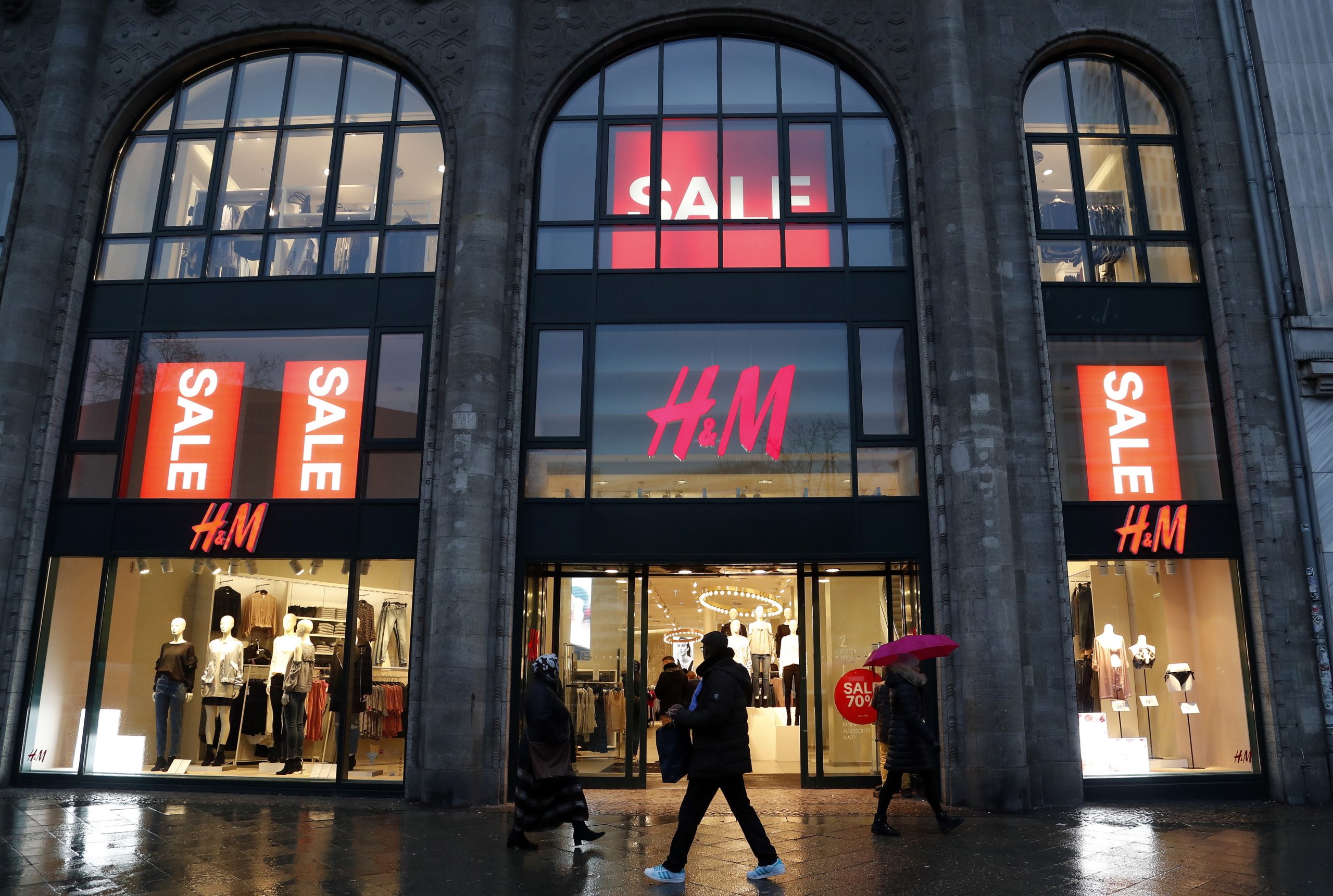 Vendas da H&M caíram para metade entre março e maio