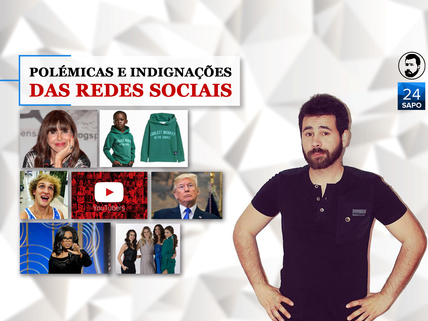 Polémicas e indignações das redes sociais