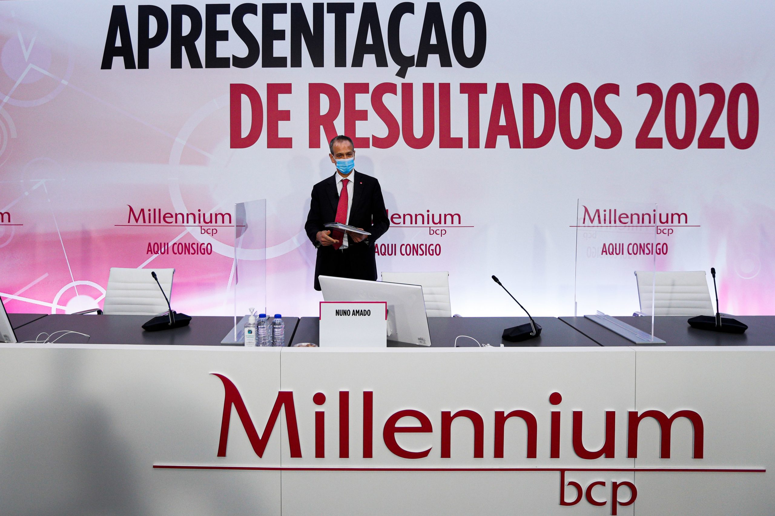 BCP tinha 8.568 milhões de euros em moratórias no final de 2020. Maya refere que BCP só admite discutir dividendos em setembro