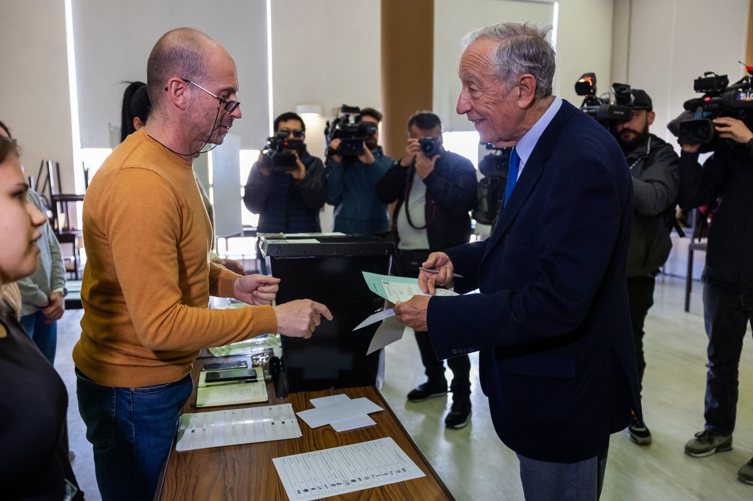 Marcelo Rebelo de Sousa já votou. “A resposta dos portugueses foi muito boa”