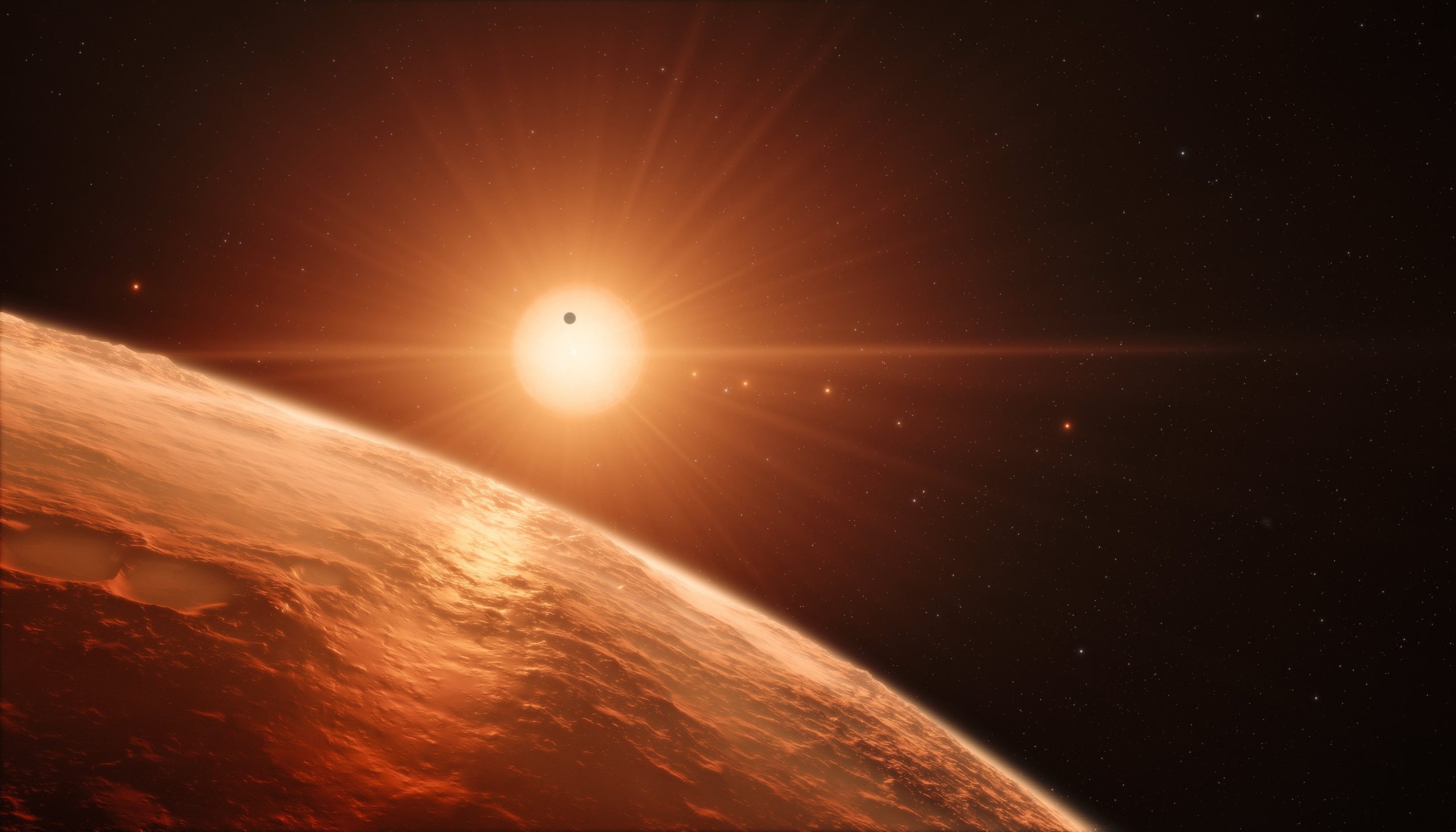 Planetas que orbitam estrela anã podem ter mais água do que a Terra