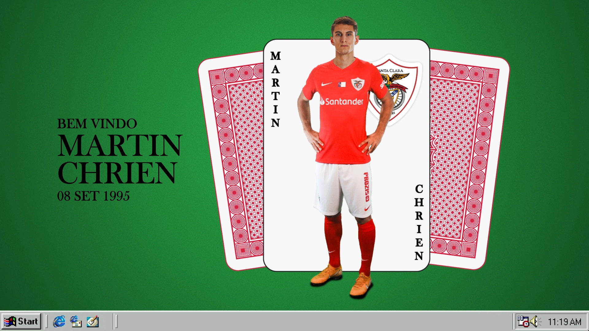 Benfica empresta Martin Chrien ao Santa Clara por uma época