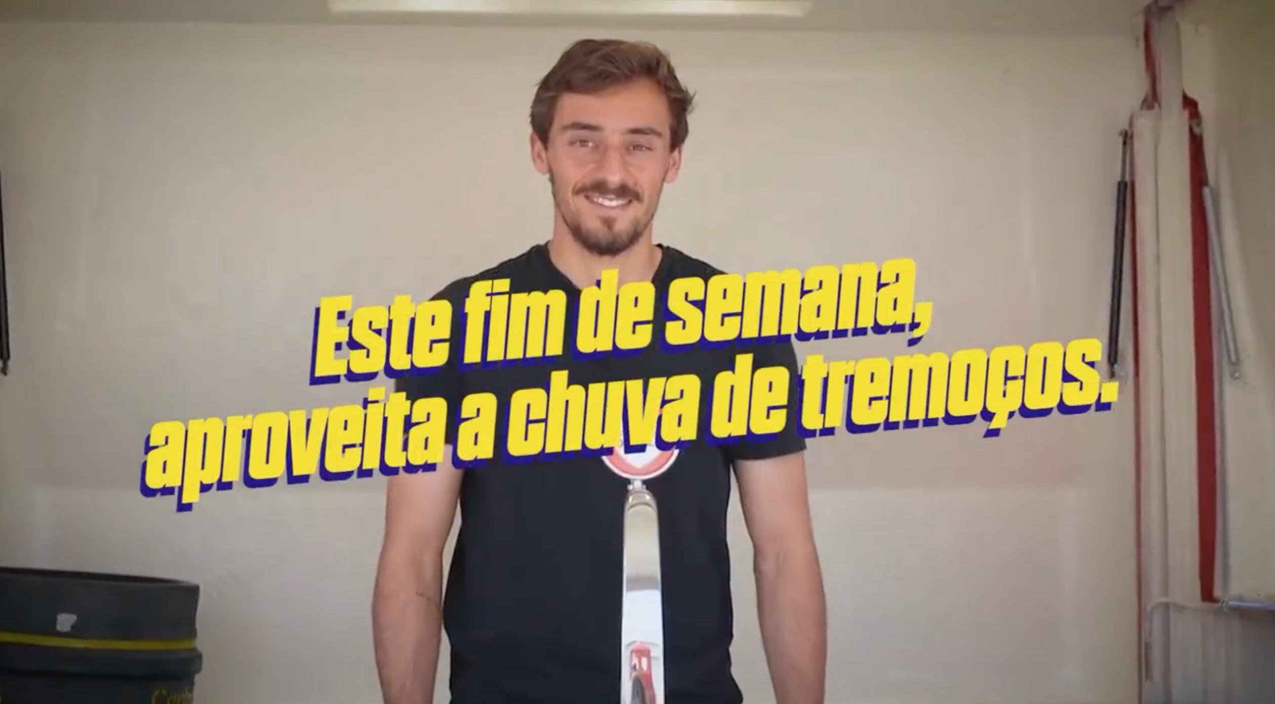 O Estoril pegou nos tremoços atirados a Francisco Geraldes e transformou-os numa campanha