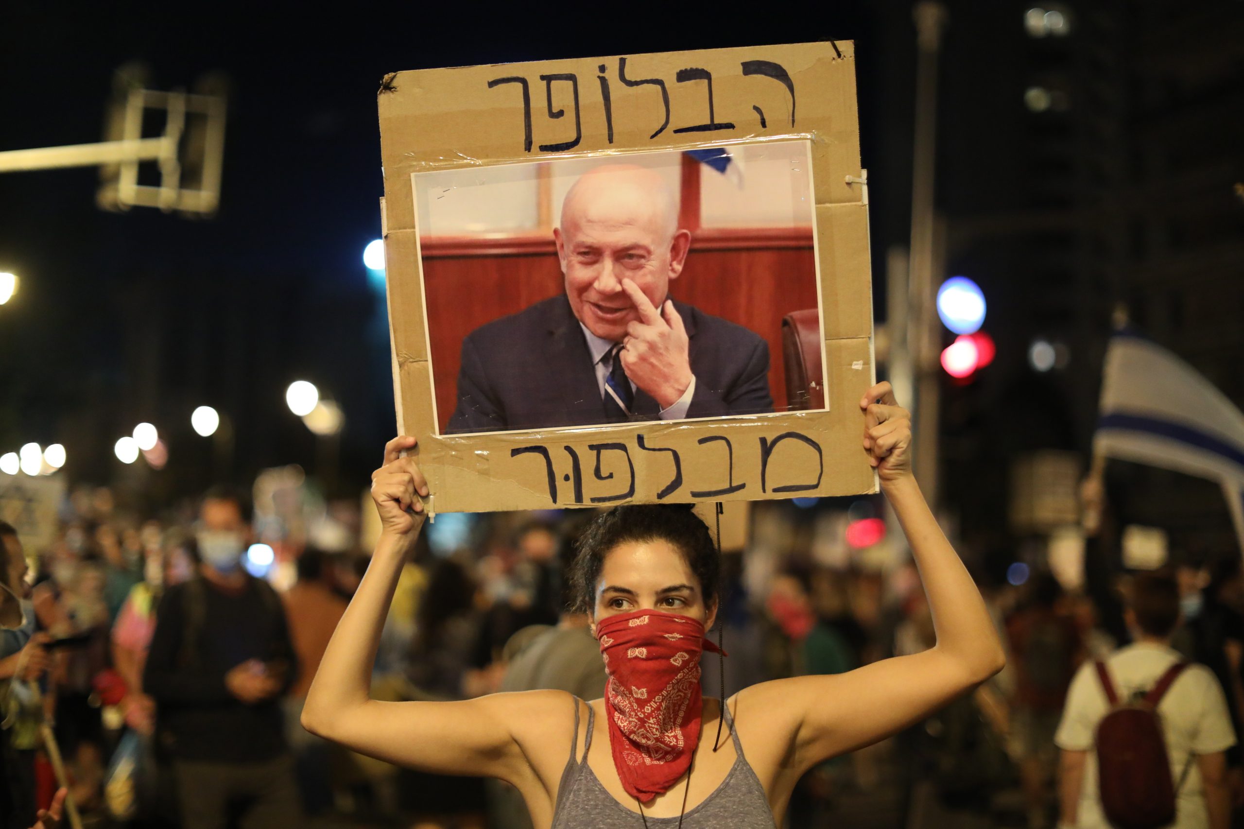 Covid-19: Milhares de manifestantes voltam a protestar junto à casa do primeiro-ministro de Israel