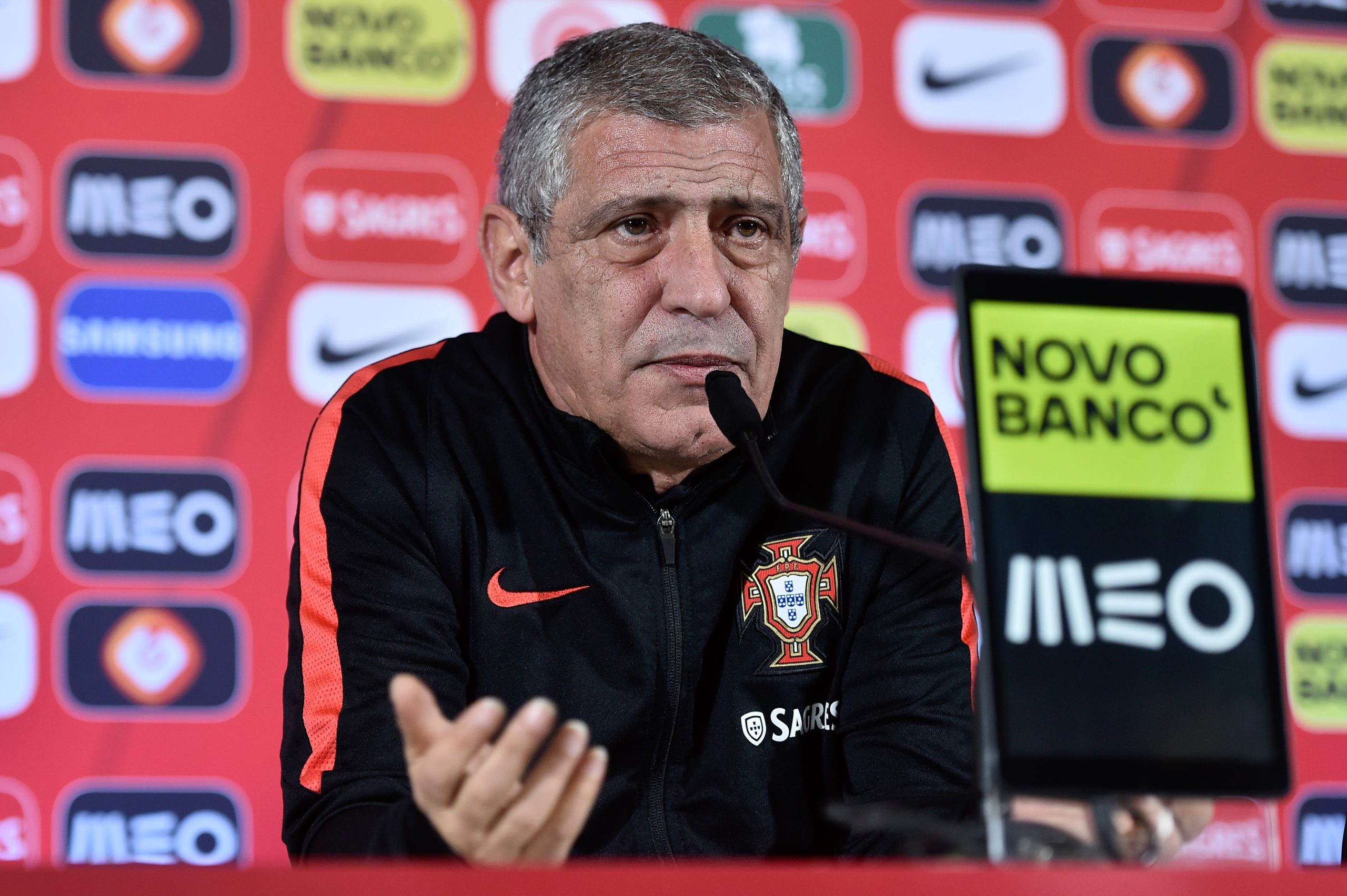 “Queremos sempre vencer, qualquer que seja o adversário”, Fernando Santos