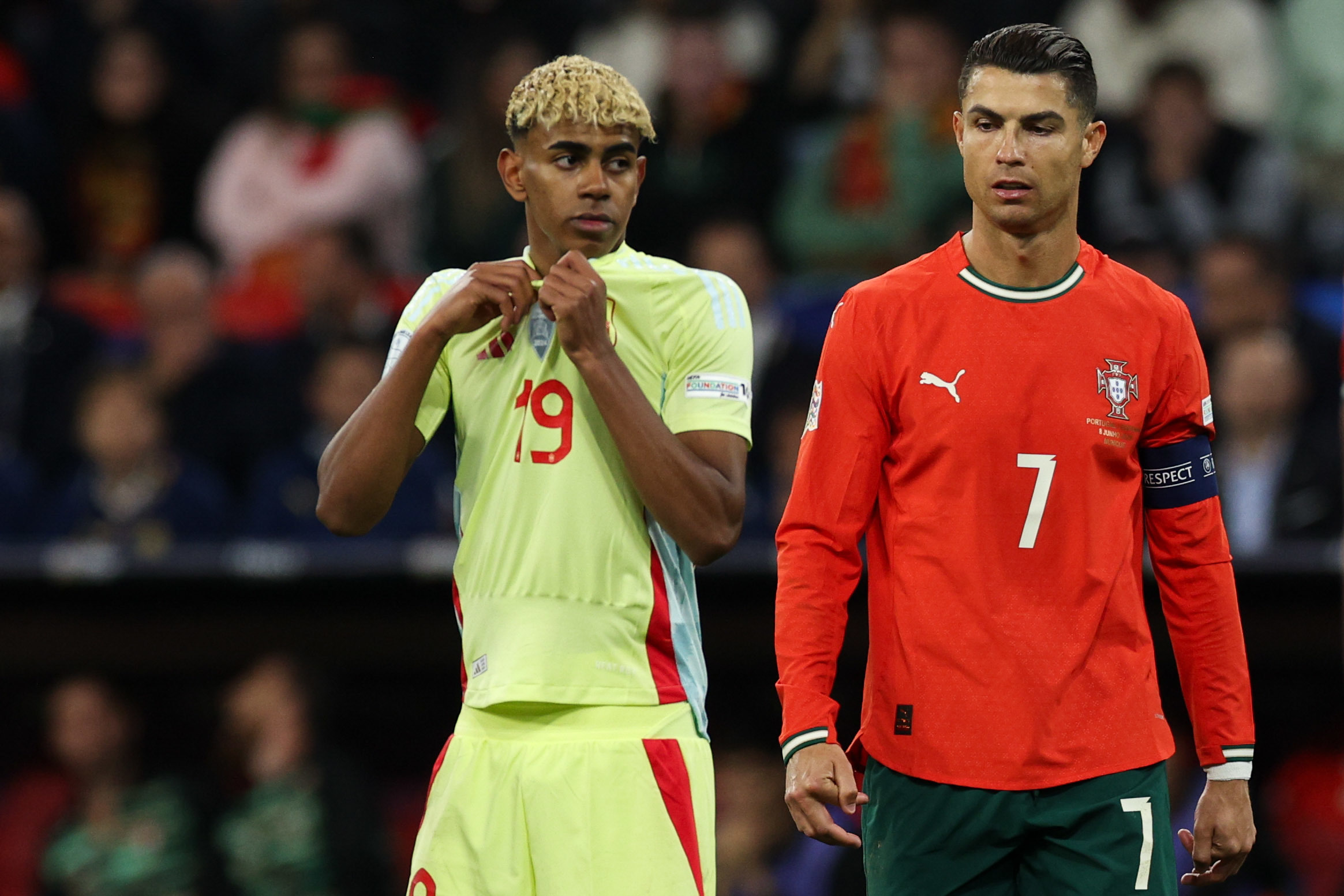 Liga das Nações: Portugal-Espanha em imagens