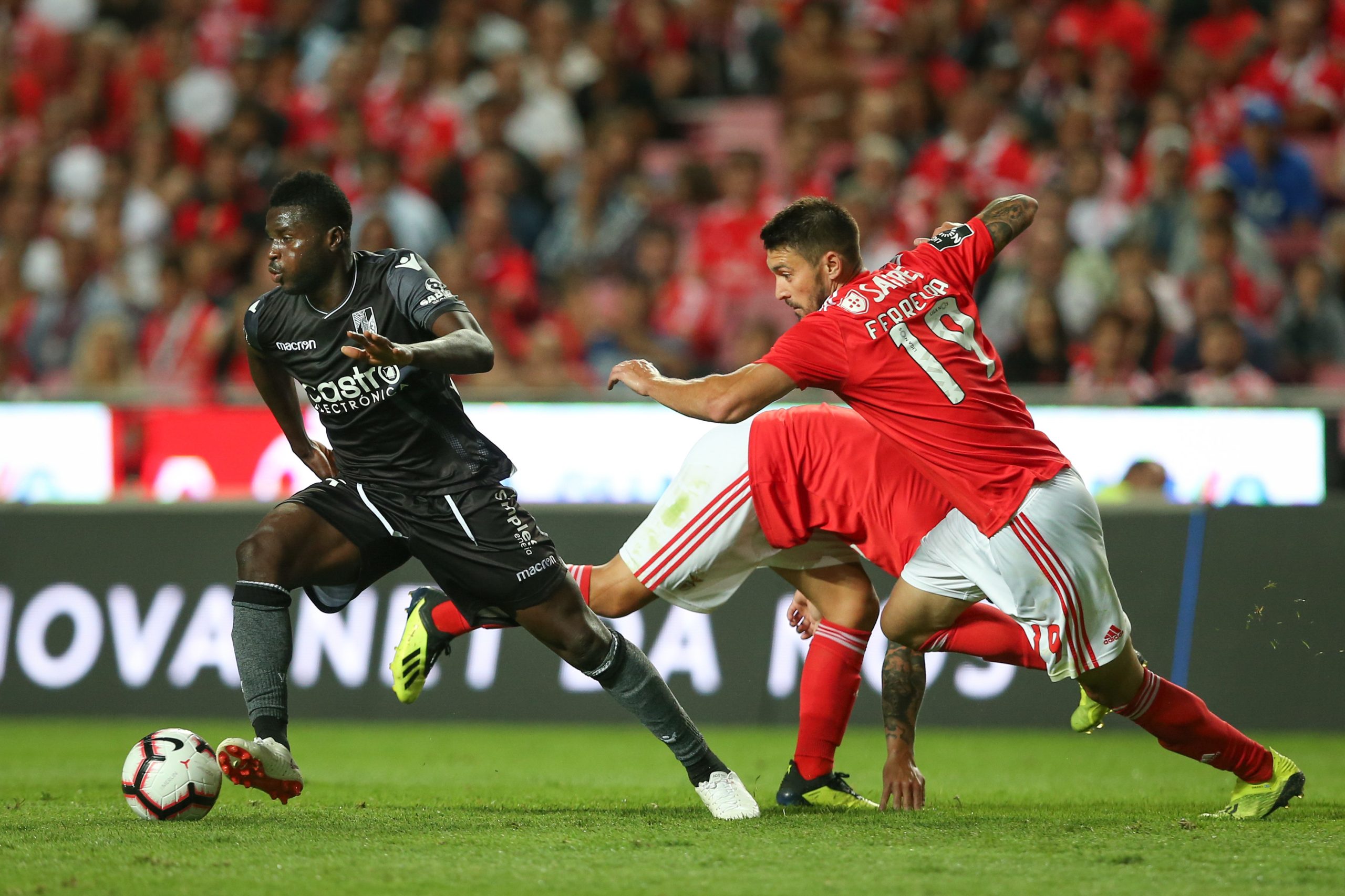 Fejsa de fora dos convocados do Benfica frente ao Vitória de Guimarães e Rafa regressa um mês depois