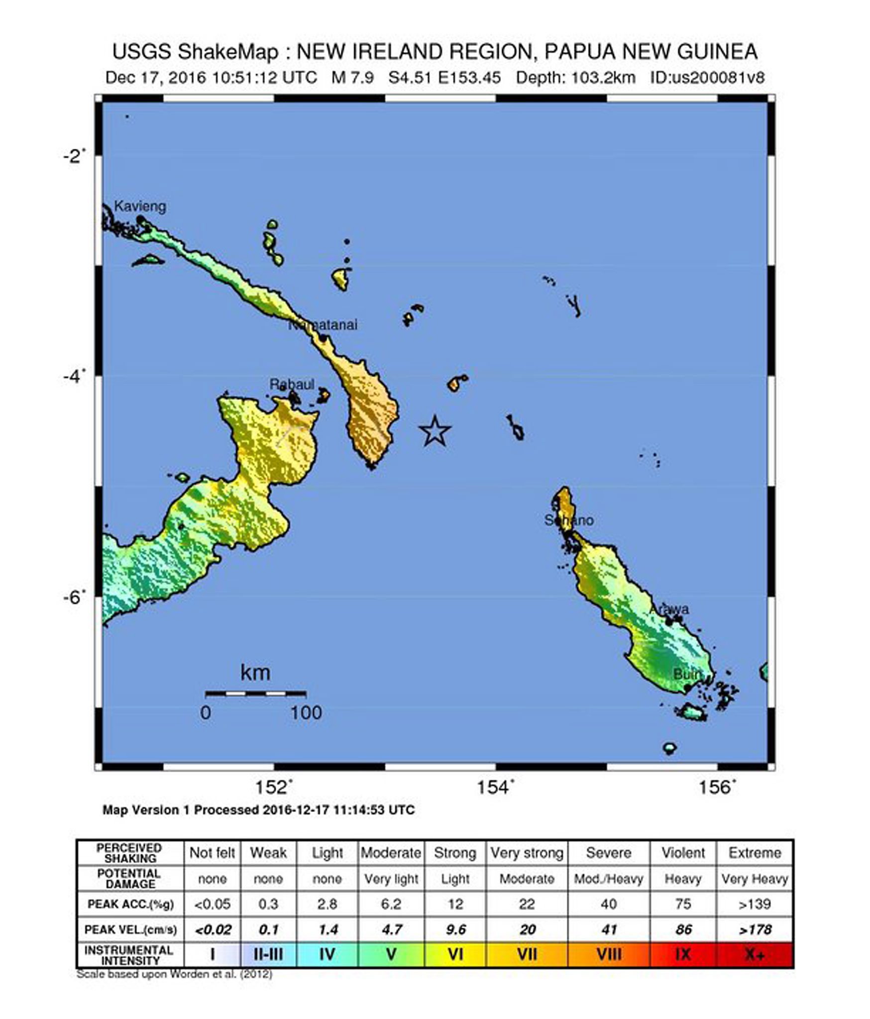 Papua Nova Guiné: Alerta de tsunami no Pacífico após sismo de magnitude 7,9