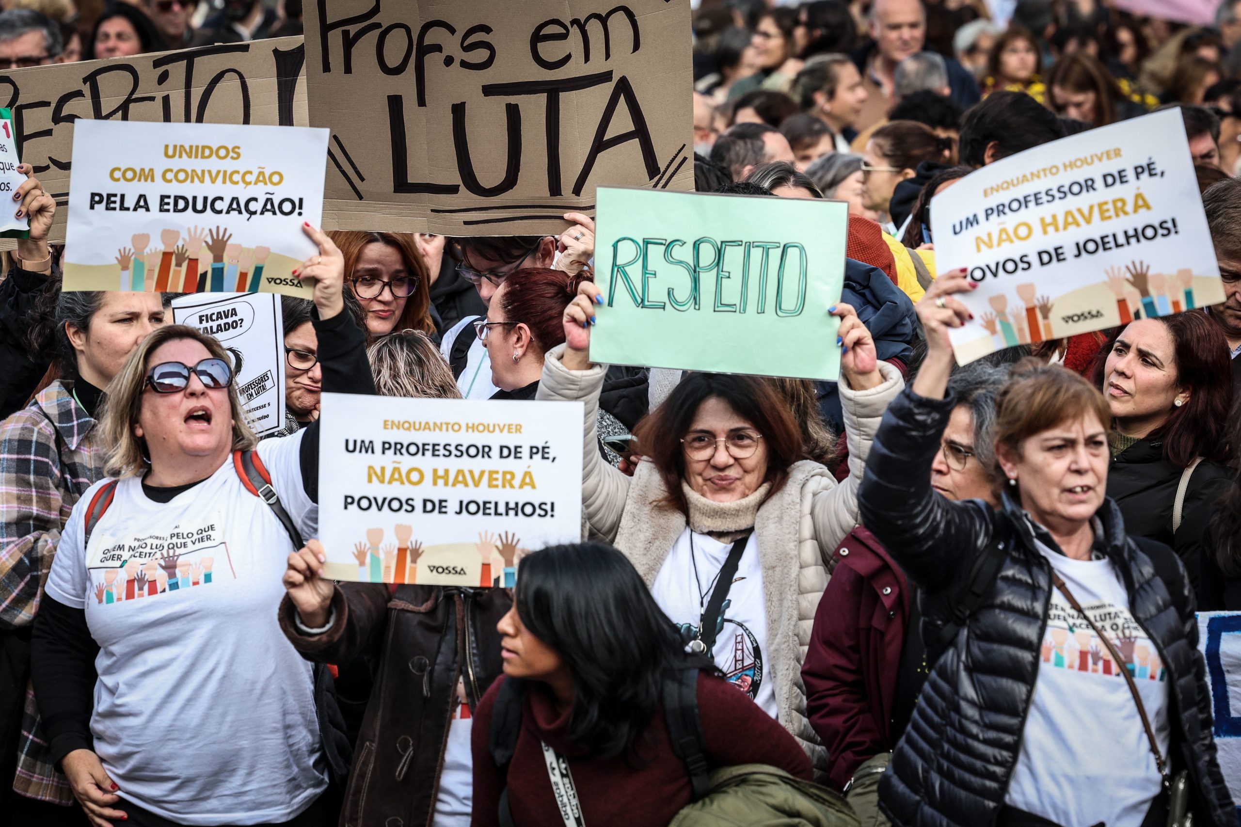 Greve de professores por distrito arranca hoje e começa por Lisboa