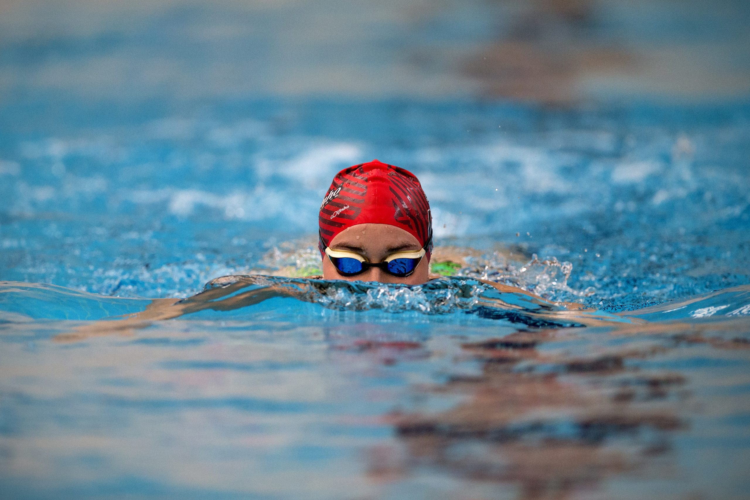 Nadadora Tamila Holub conquista bronze nos 1.500 metros no Troféu Sete Colli