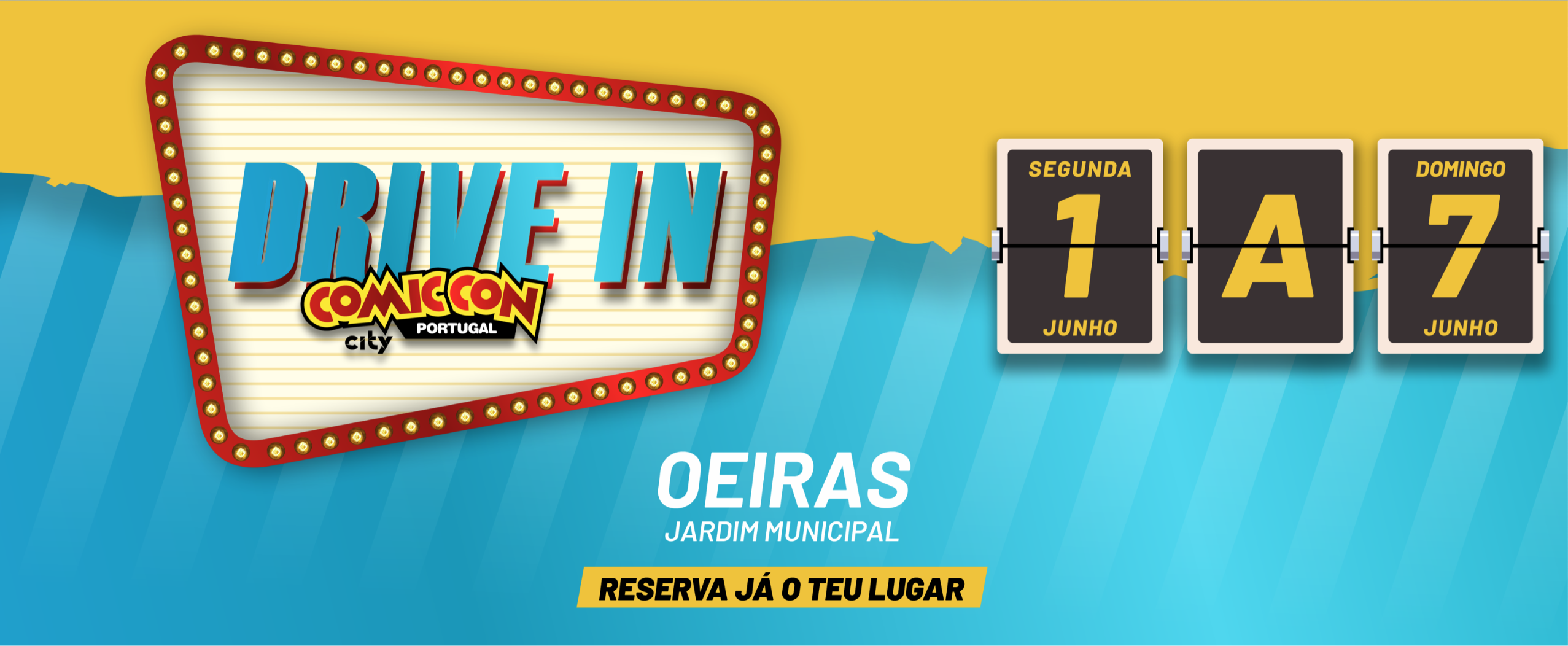 ‘Drive-in’ da Comic Con arranca em junho com filmes gratuitos durante uma semana