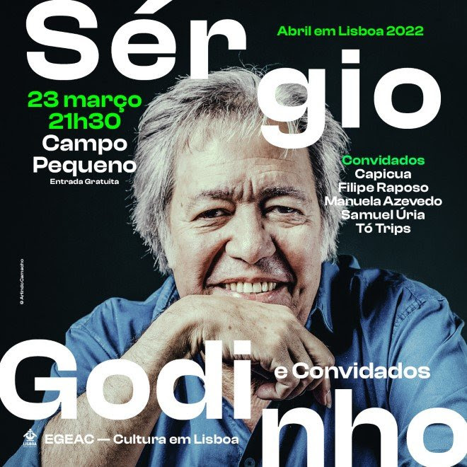 Sérgio Godinho celebra “Abril em Lisboa” com concerto gratuito