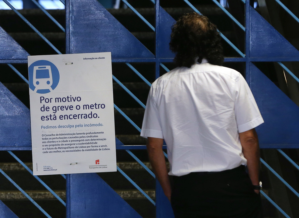 Retomada circulação no Metro de Lisboa após greve parcial dos trabalhadores