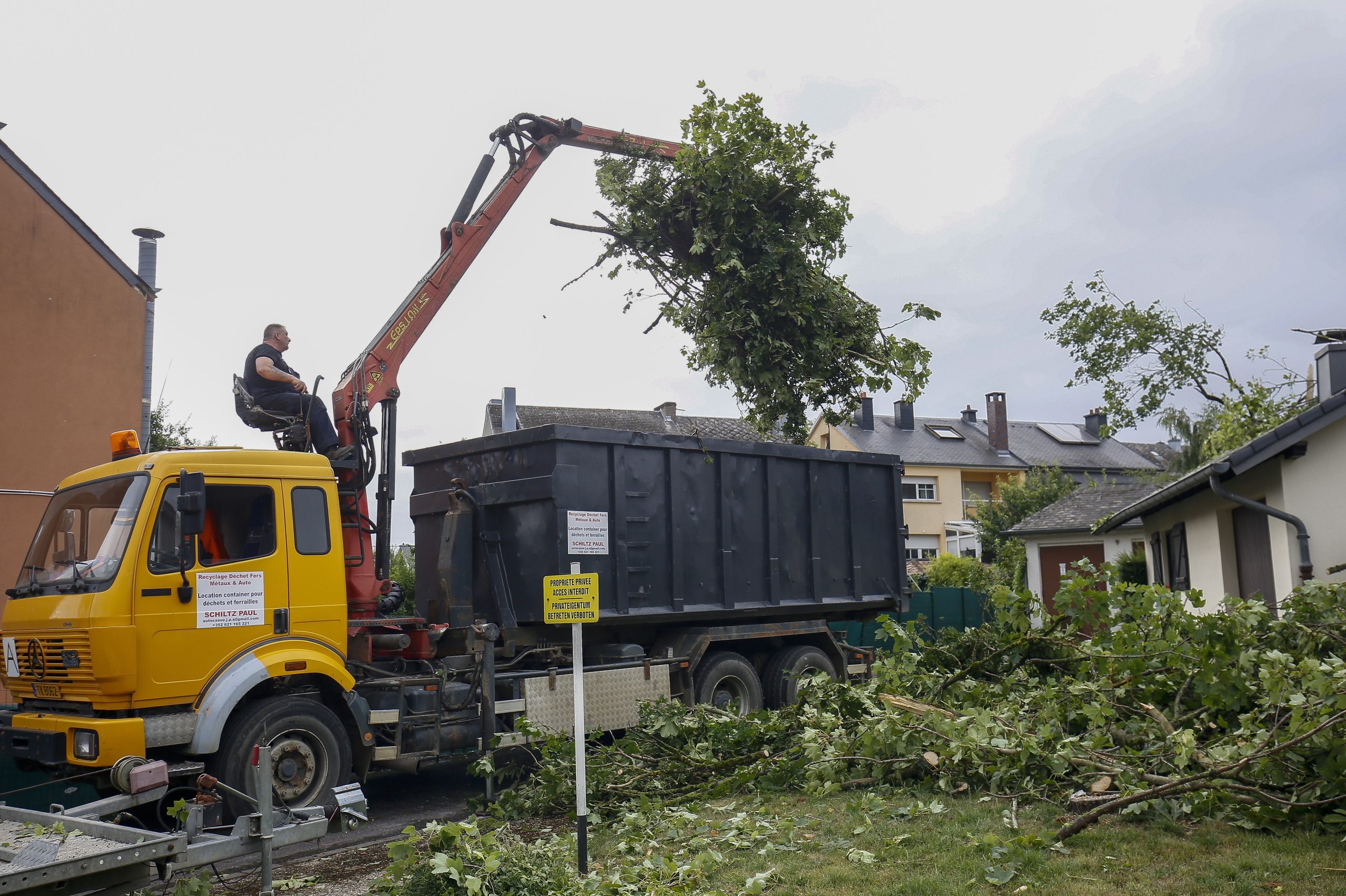 Portugueses tiveram danos materiais após tornado no Luxemburgo