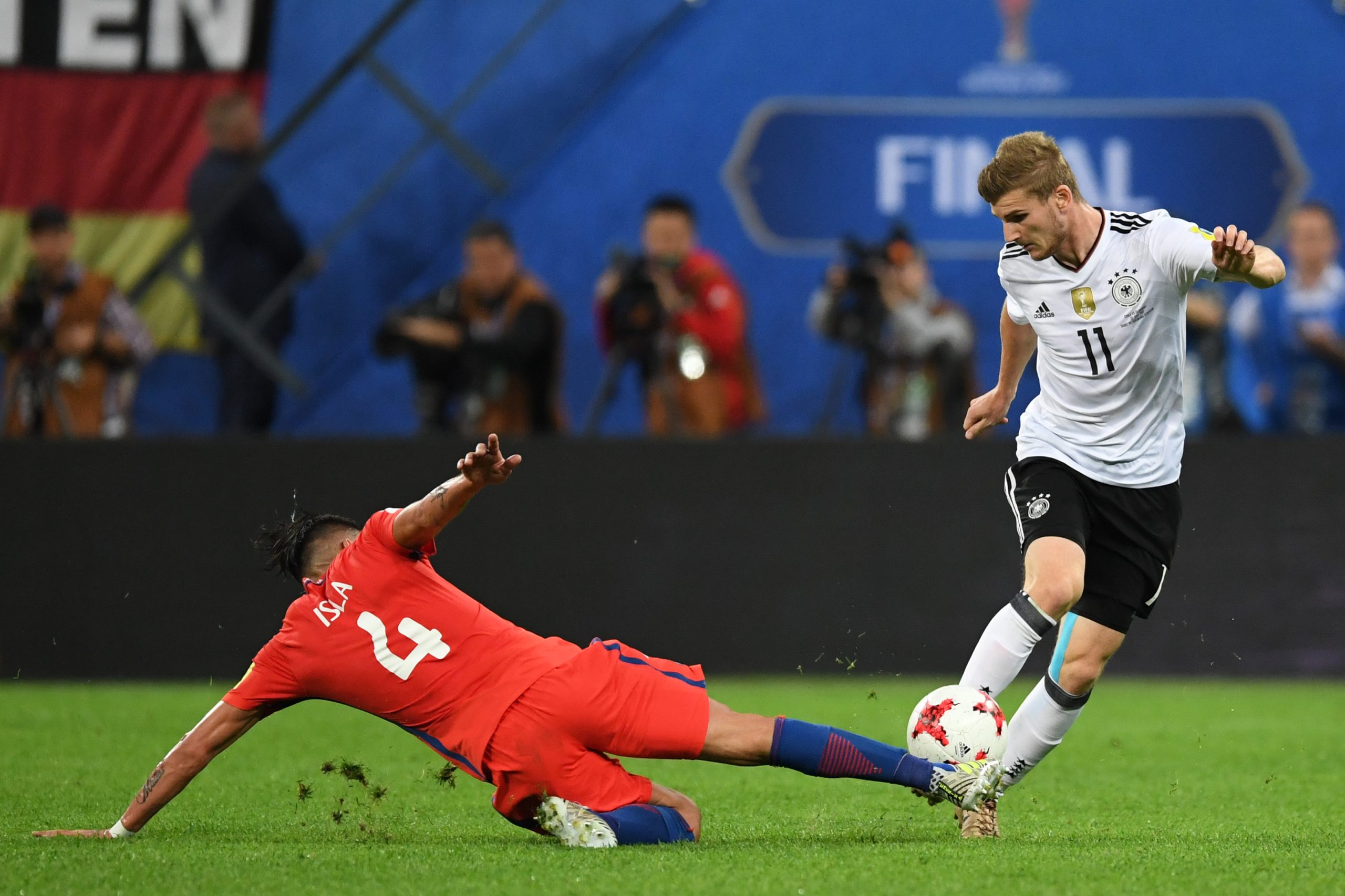 Alemanha vence Chile e conquista a Taça das Confederações