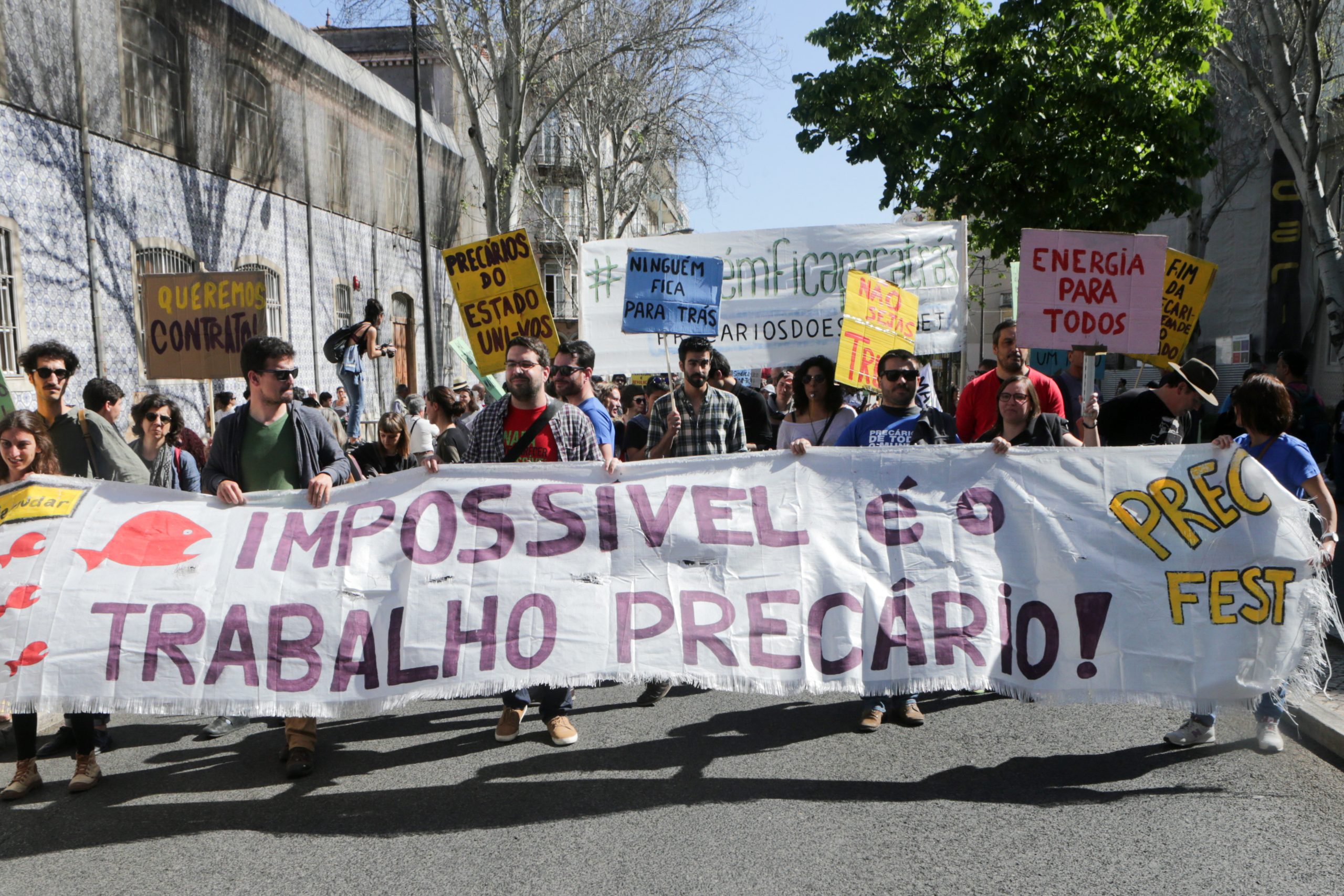 1.º Maio: Precários juntam-se a celebrações para “reivindicar direitos que não têm”