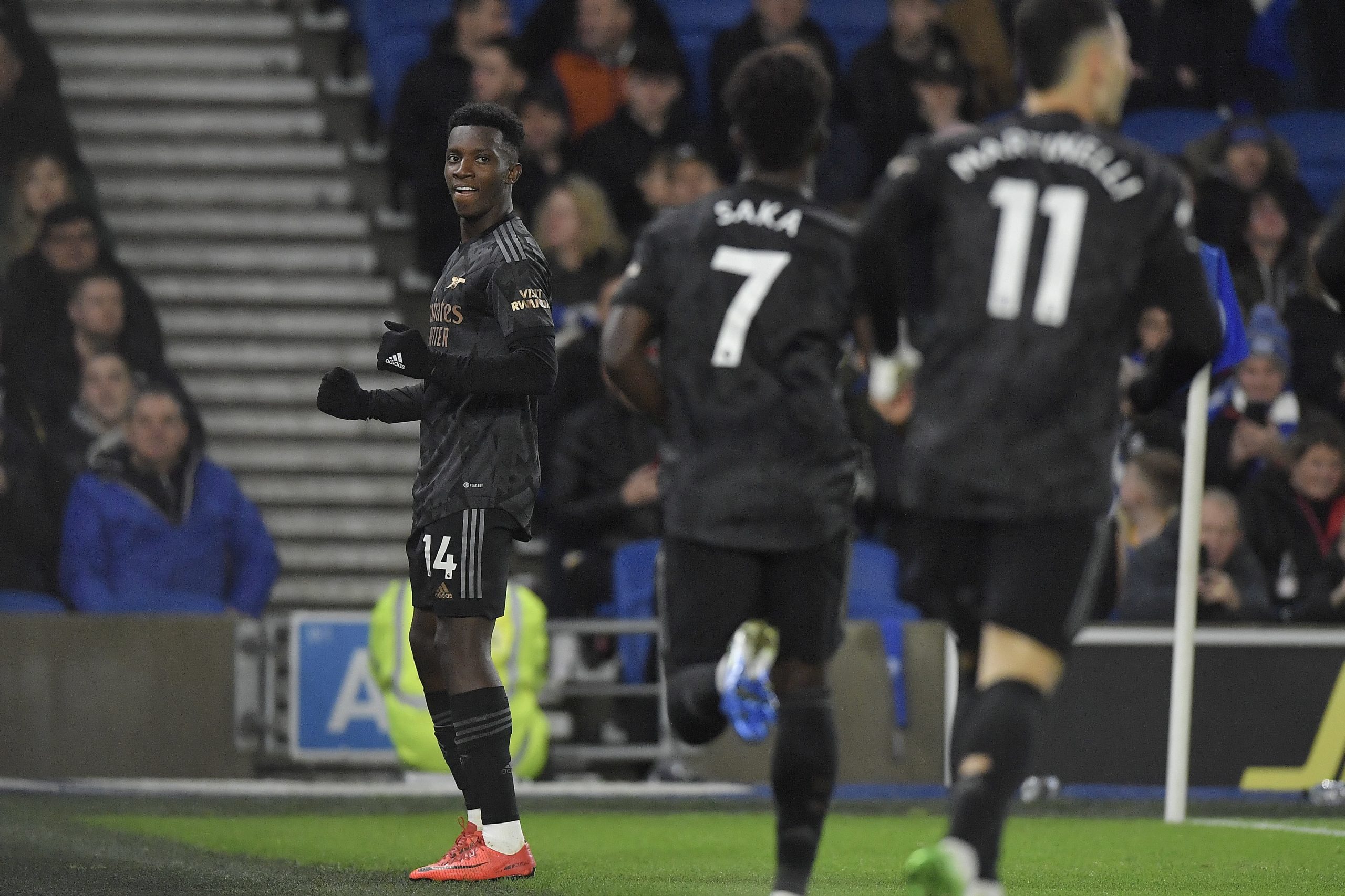 Arsenal vence Brighton ‘sem espinhas’ e alarga vantagem na frente da Liga inglesa