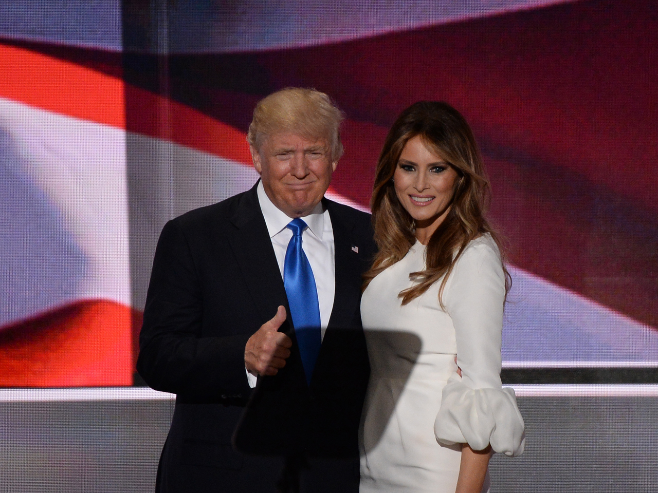 Mulher de Trump trabalhou nos Estados Unidos sem autorização legal