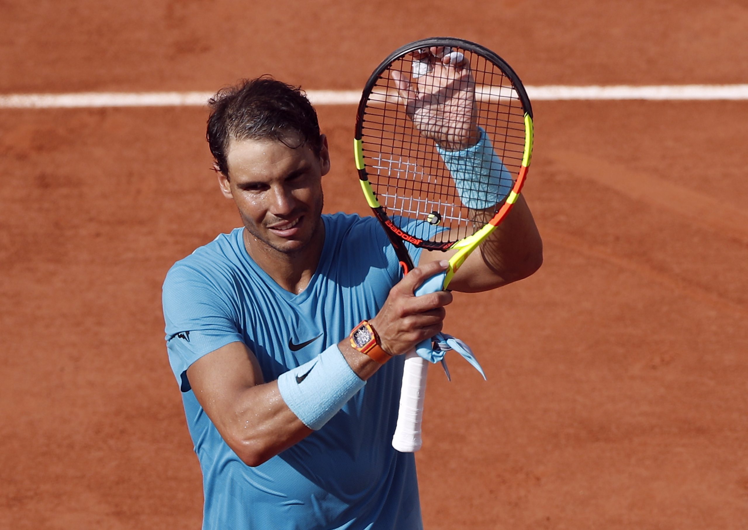 Nadal na terceira ronda do Roland Garros após triunfo fácil sobre Guido Pella