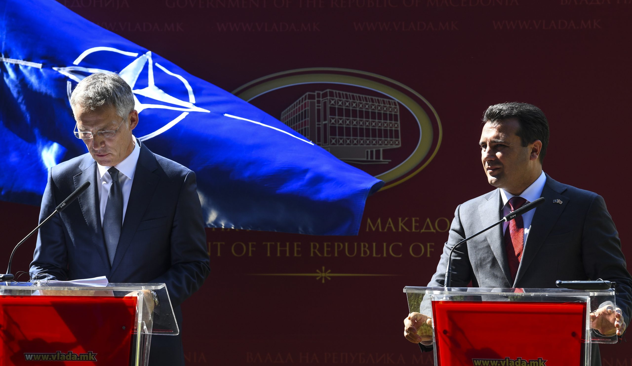 NATO diz que mudança de nome da Macedónia é uma “oportunidade histórica”