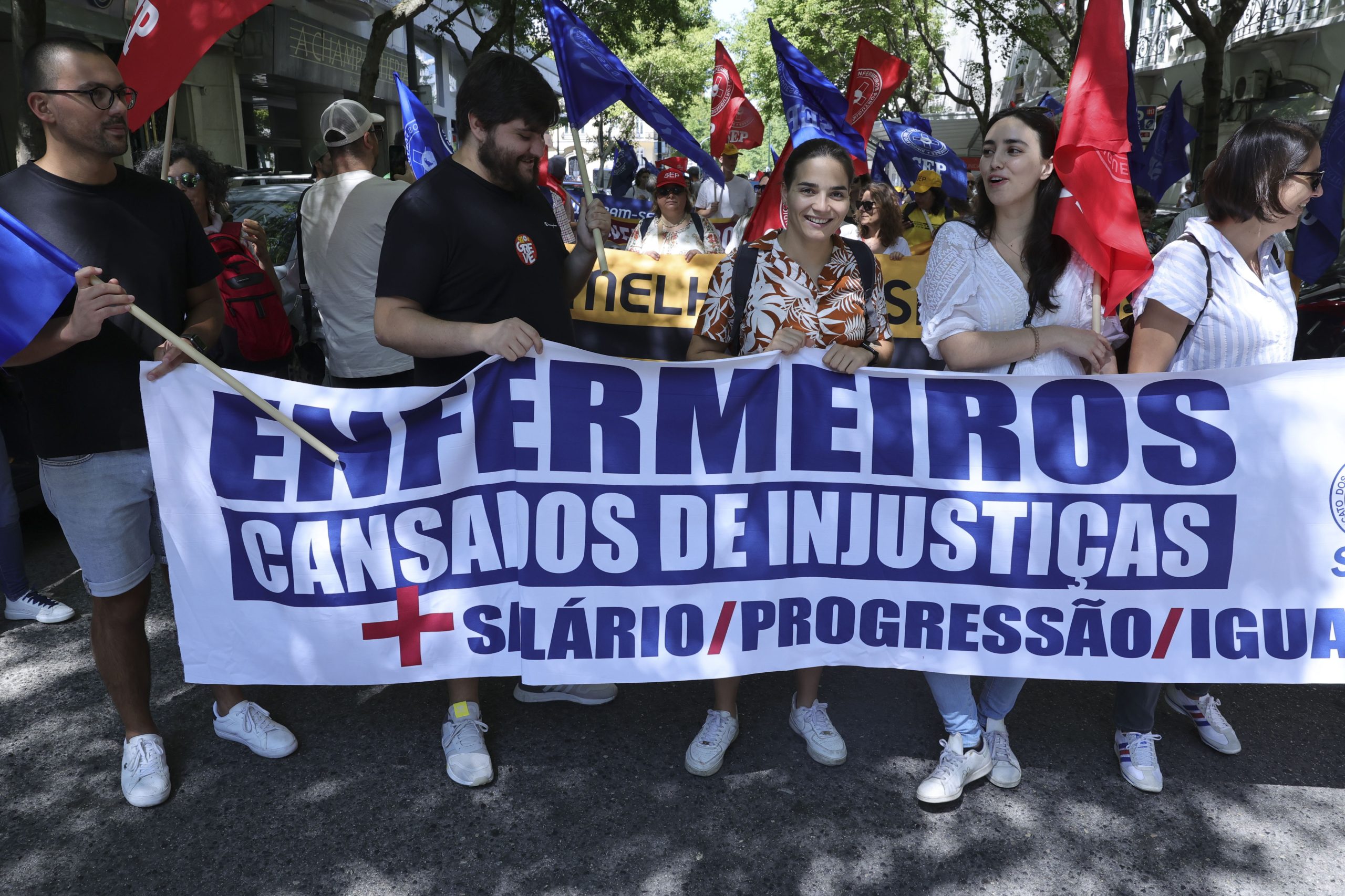 Enfermeiros de centros de saúde da região de Lisboa em greve a 4 de julho