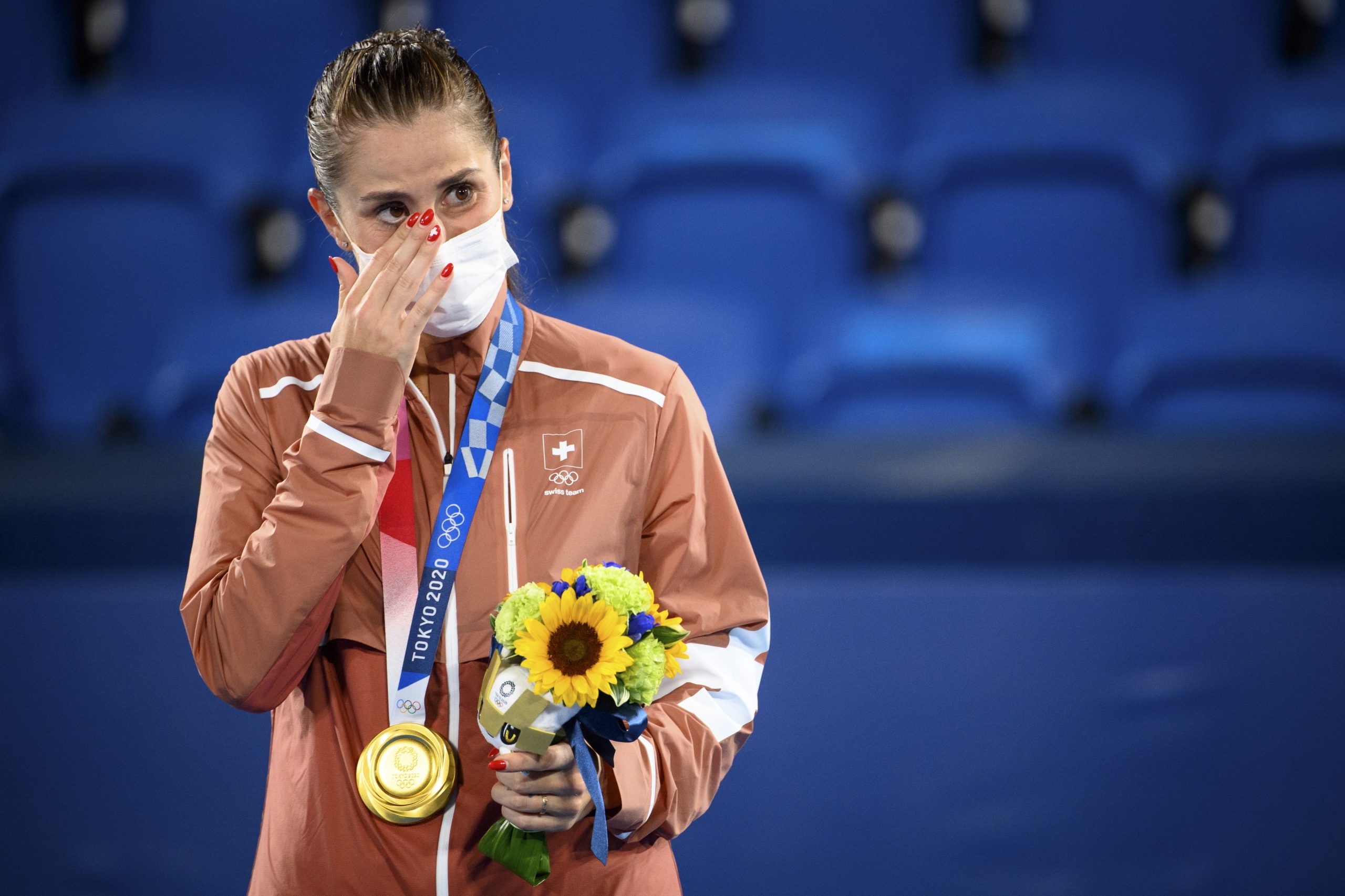 Tóquio2020: Suíça Belinda Bencic vence ouro no ténis em dia não para Djokovic