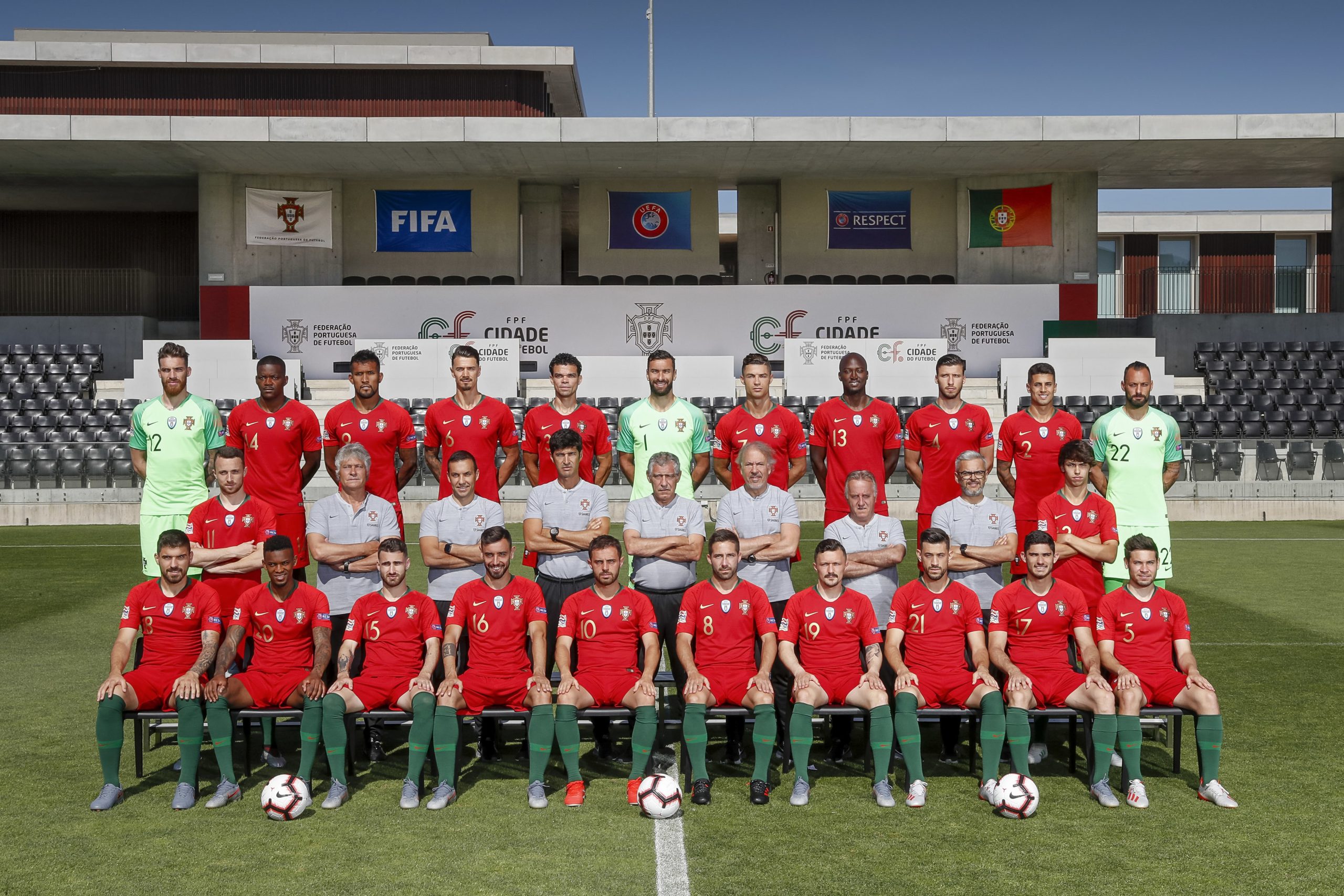 Euro2020: Portugal treina na Cidade do Futebol e viaja até Belgrado