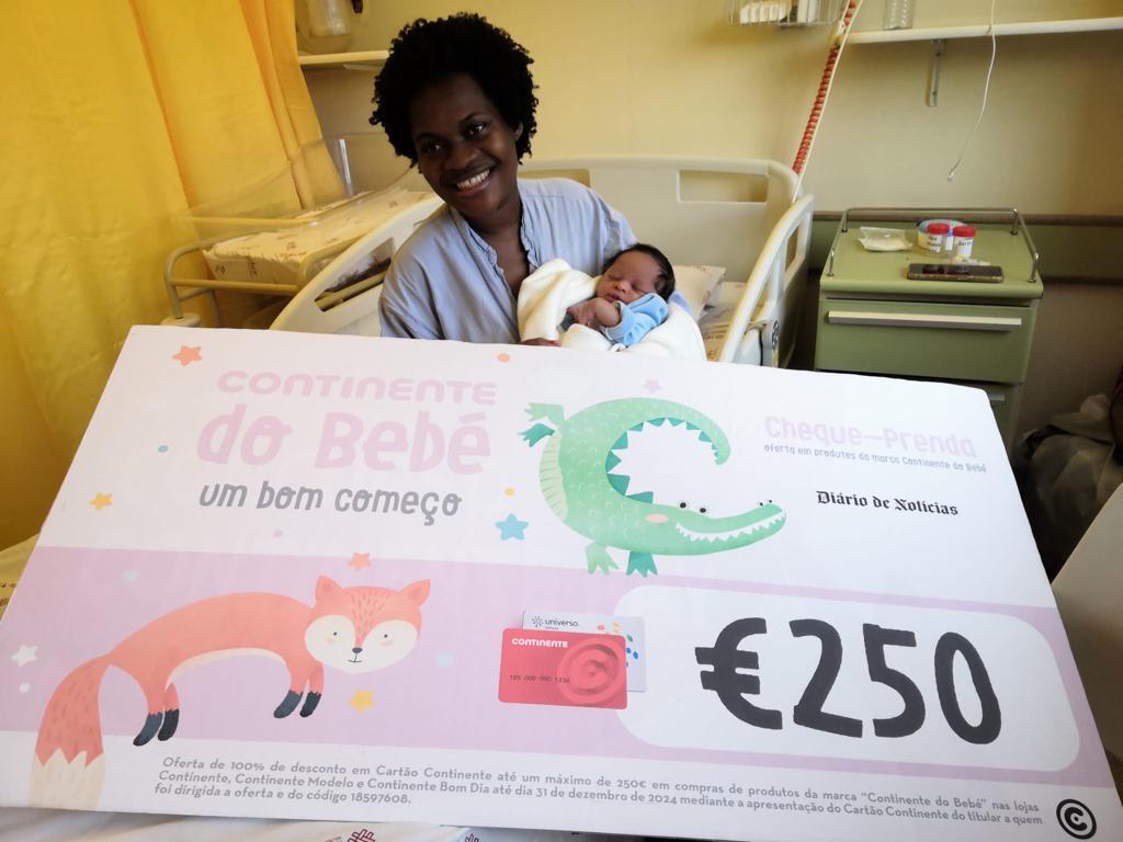 Primeiro bebé do ano em Portugal nasceu no Hospital Amadora/Sintra