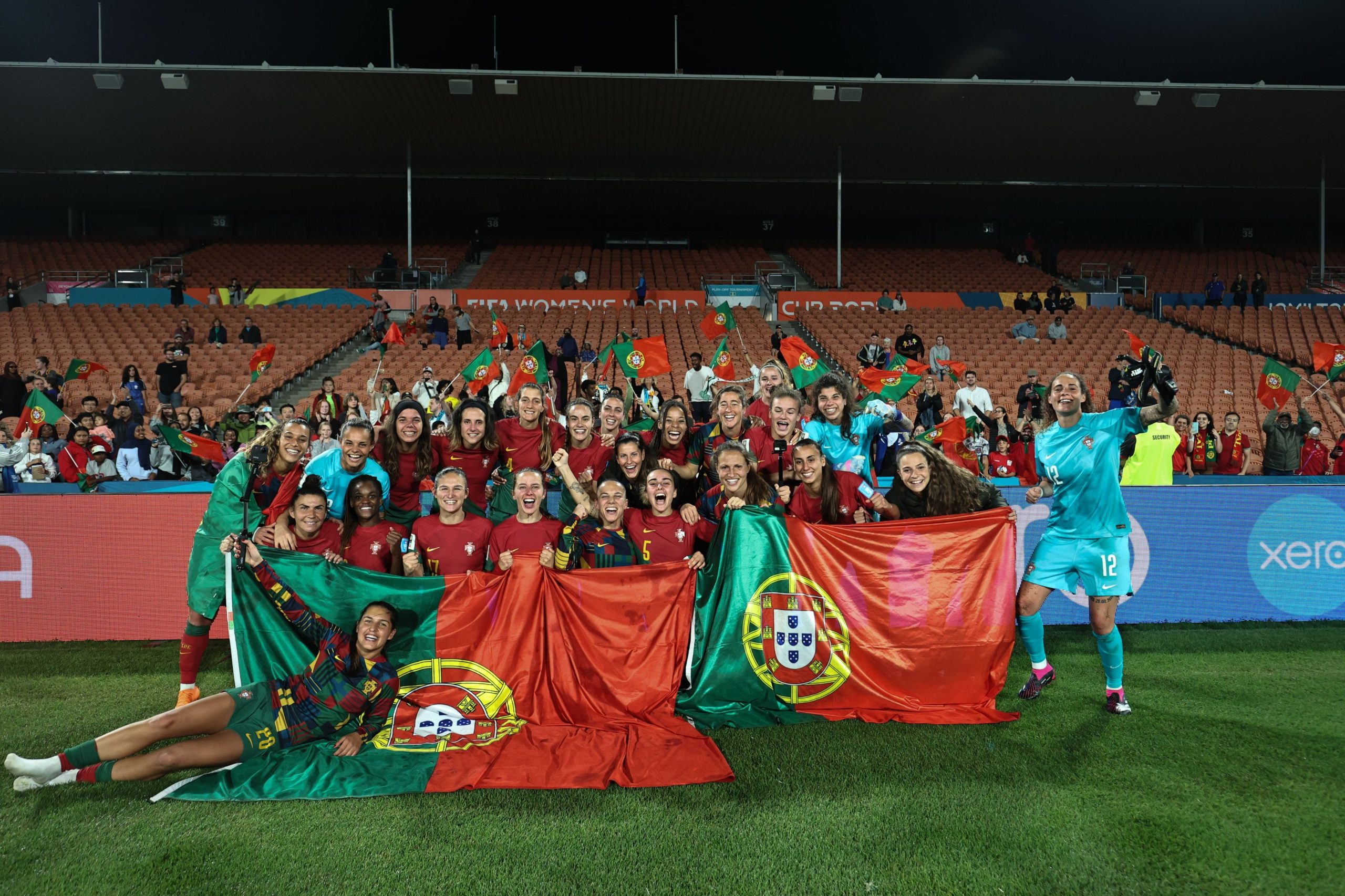 Histórico. Portugal apura-se pela primeira vez para o Mundial feminino de futebol