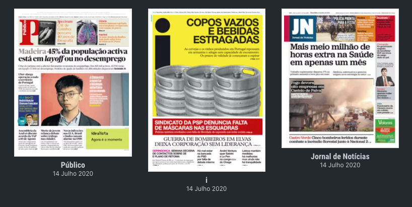 Revista de Imprensa: O impacto económico da pandemia na Madeira e as horas extra na Saúde