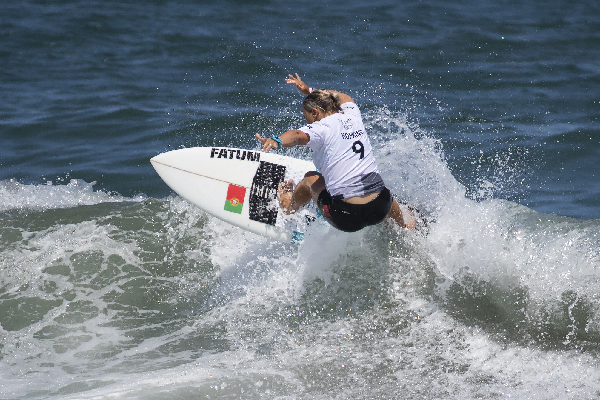 “O que se passou aqui hoje foi histórico”. Yolanda Sequeira Hopkins junta-se a Teresa Bonvalot na terceira ronda do surf