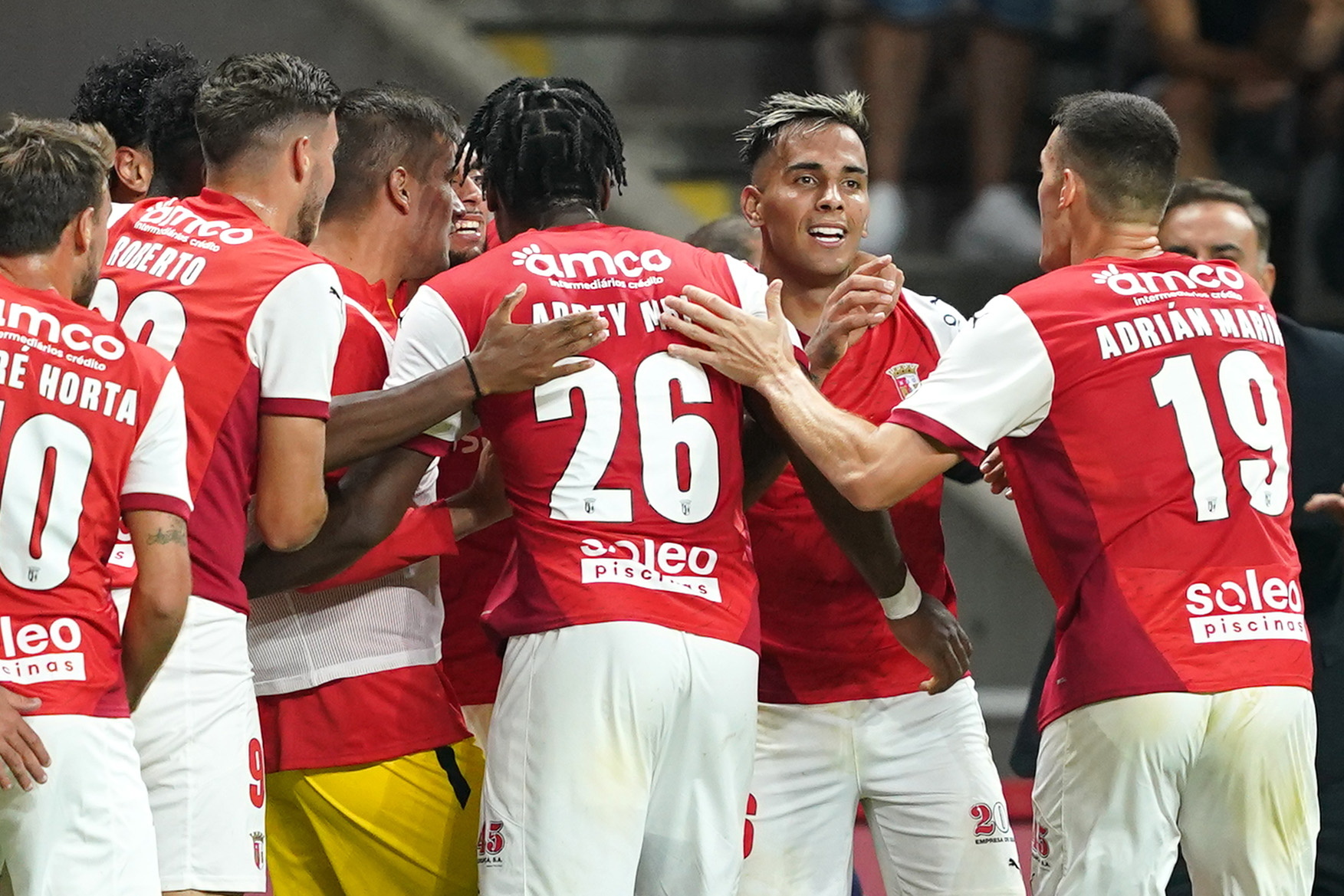 Sporting de Braga vira jogo e adianta-se frente ao Rapid Viena