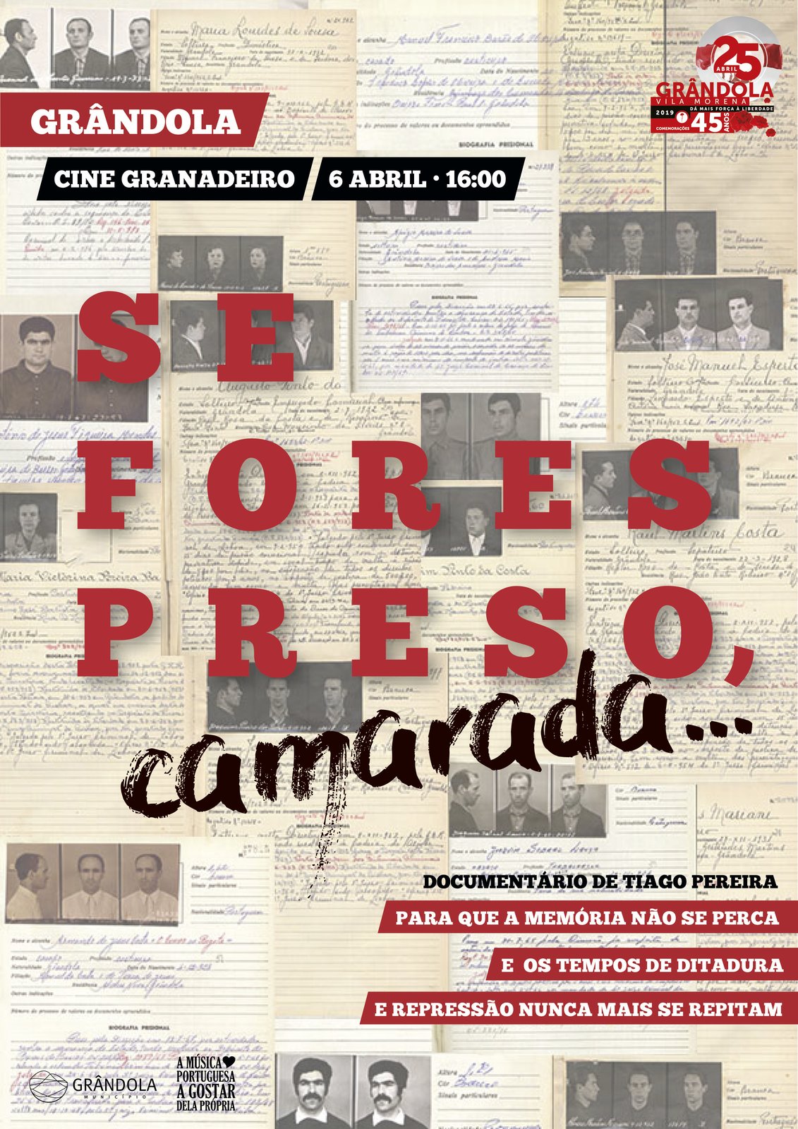 “No total, estive isolado 120 dias, 4 meses”. Histórias de resistência e coragem vão ser exibidas em Grândola