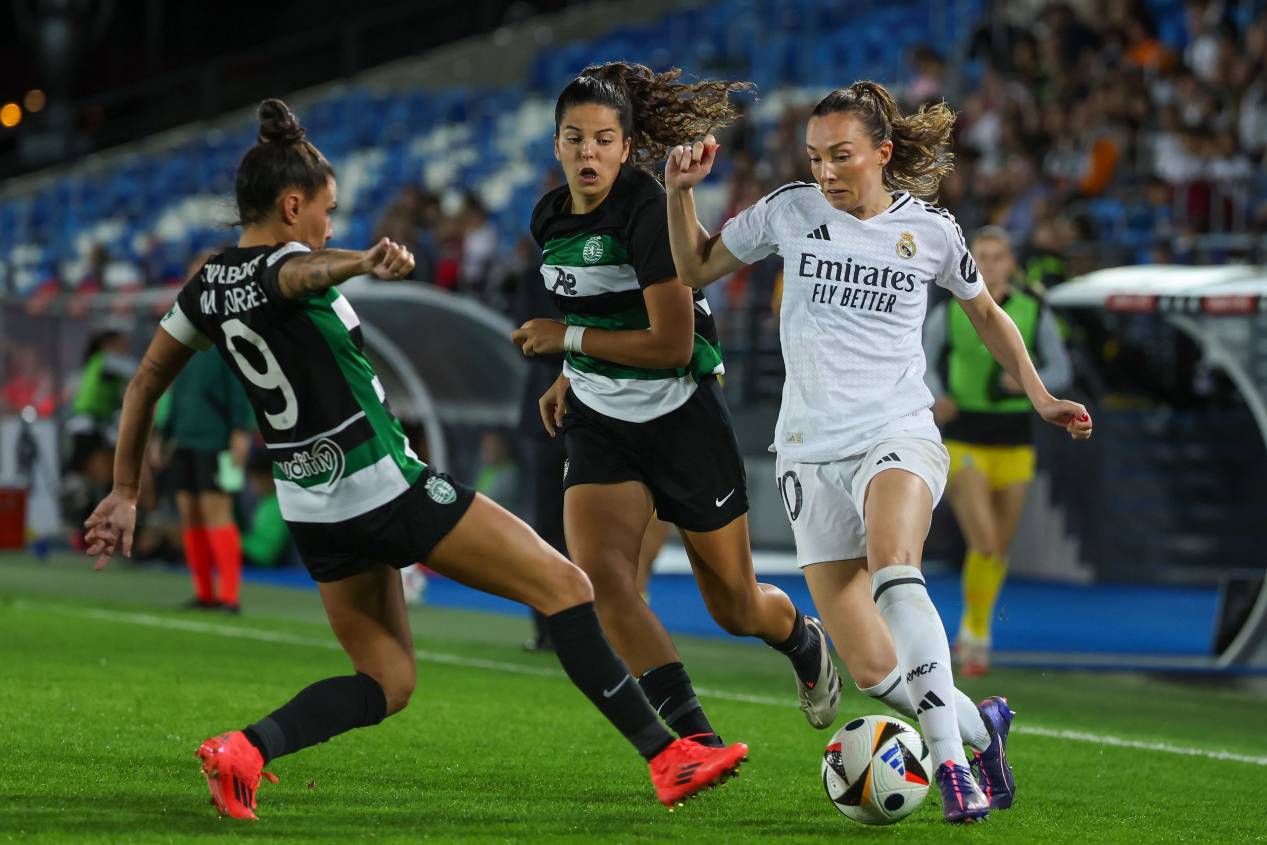 Sporting volta a perder com Real Madrid e é afastado da ‘Champions’ feminina